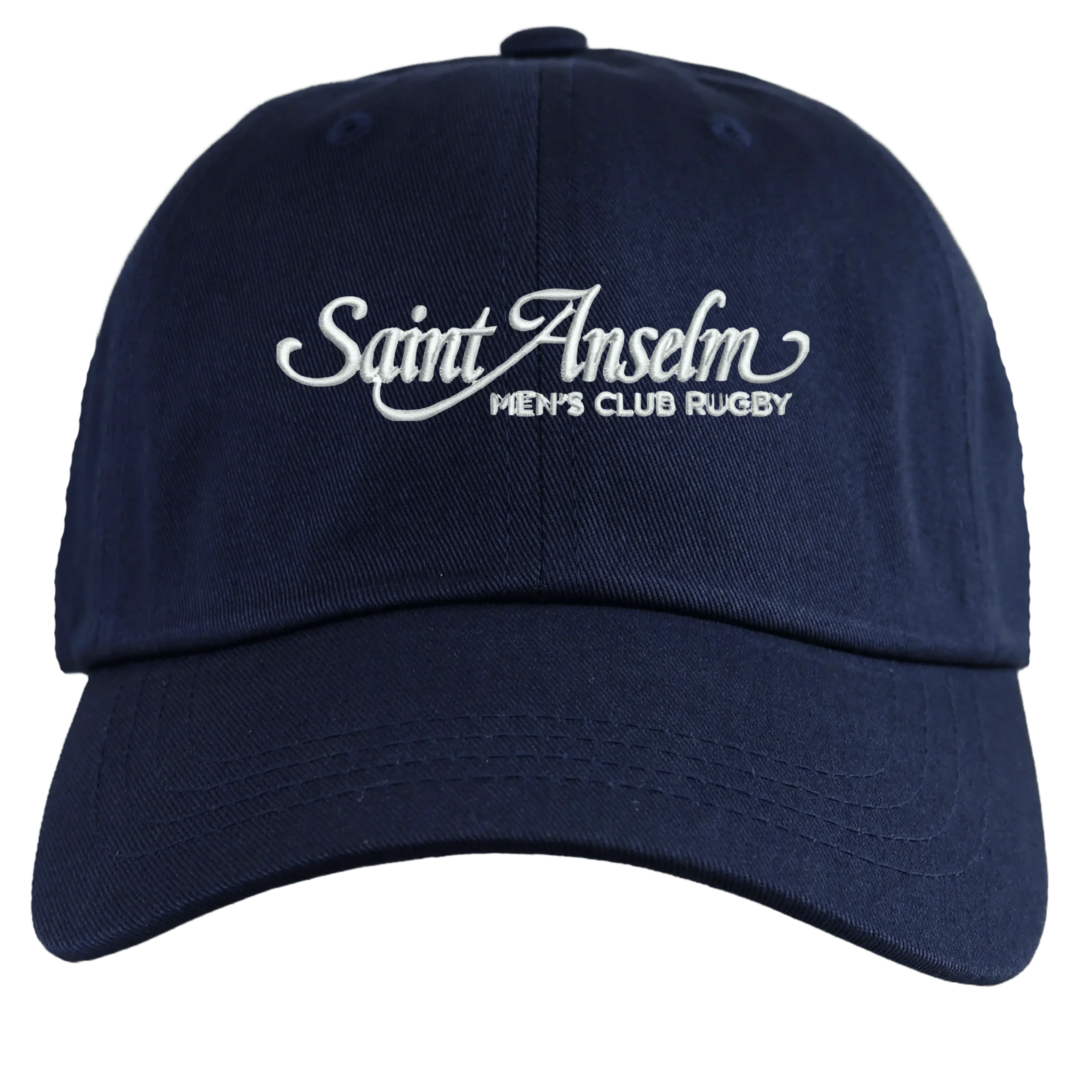 Saint Anselm College Club Rugby Adult Low-Profile Cotton Twill Dad Cap - Image 2