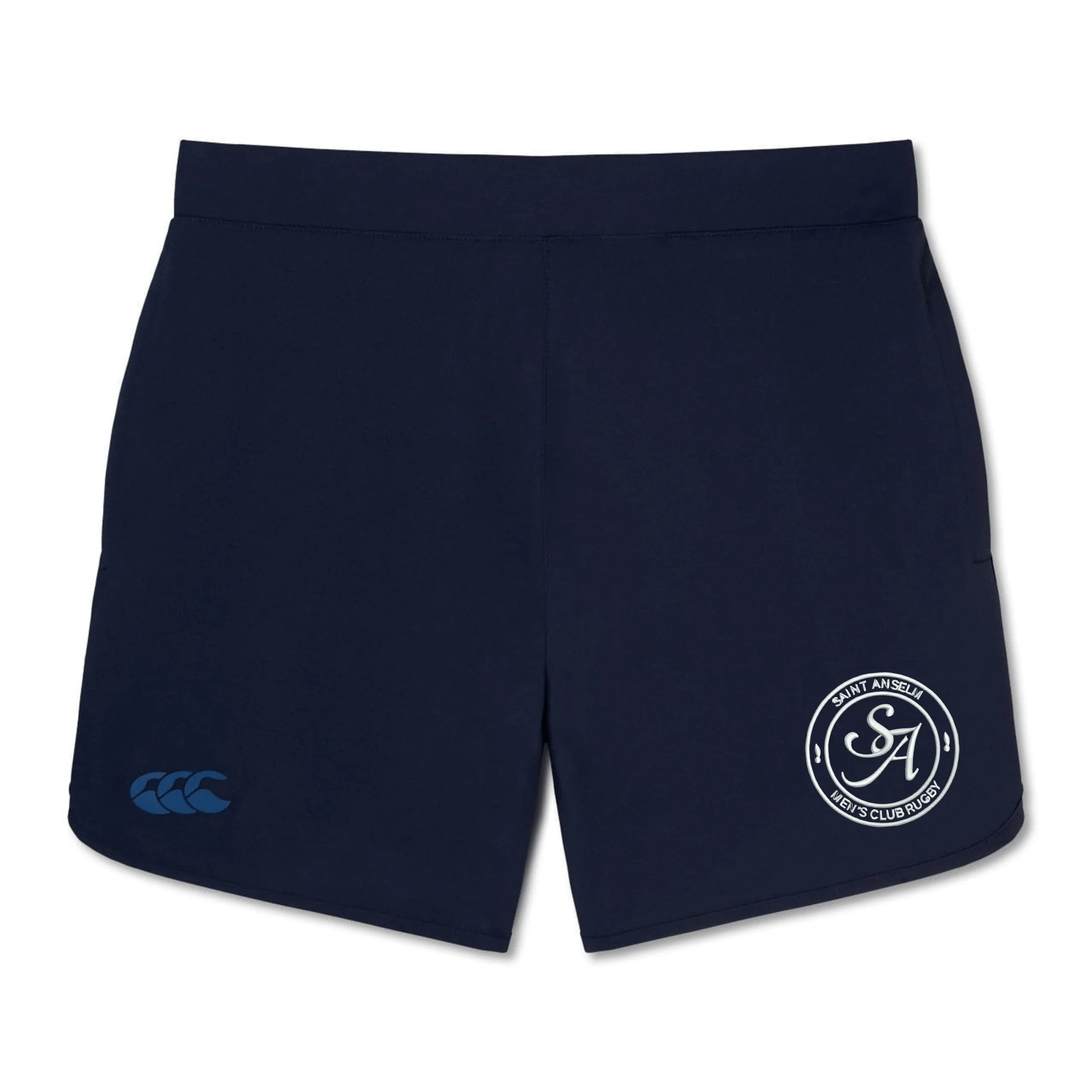 Saint Anselm College Club Rugby Elite Woven Short by Canterbury