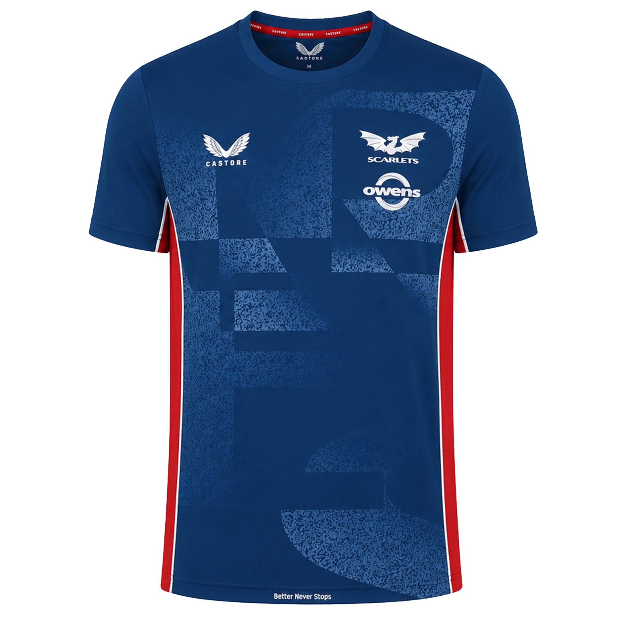 Scarlets Training Tee 22/23 by Castore
