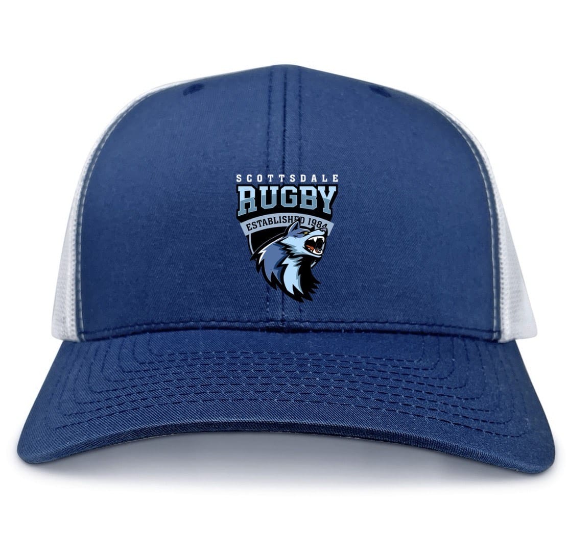 Scottsdale Rugby Royal Retro Trucker Cap