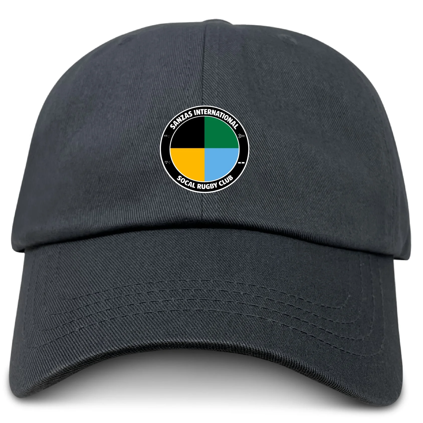 SOCAL SANZAS RFC Adult Low-Profile Cotton Twill Dad Cap - Image 2