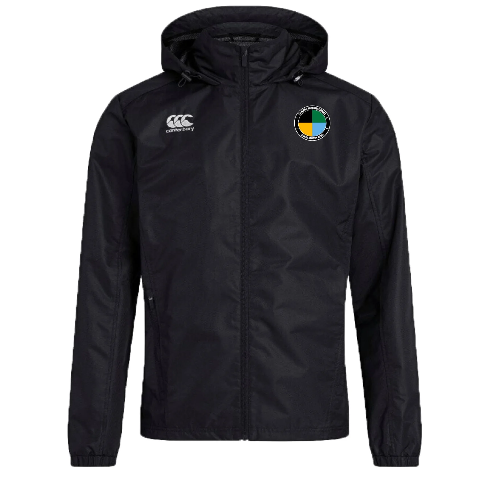 SOCAL SANZAS RFC Club Vaposhield Full Zip Rain Jacket by Canterbury