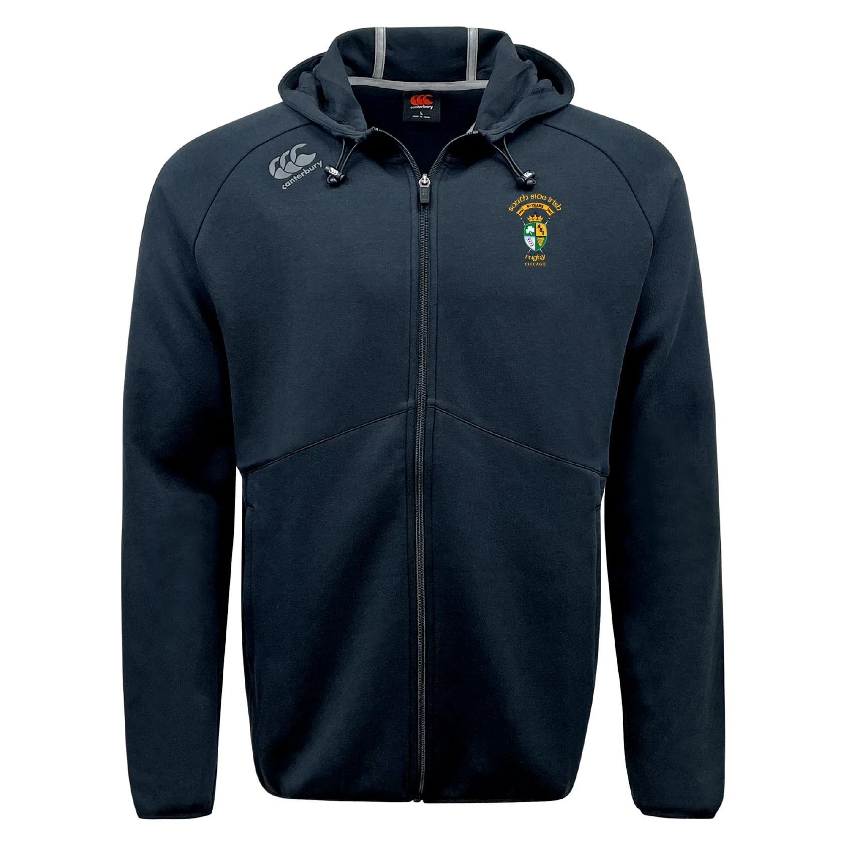 South Side Irish 50th Anniversary Tempo Vapodri Full-Zip Hoodie by Canterbury