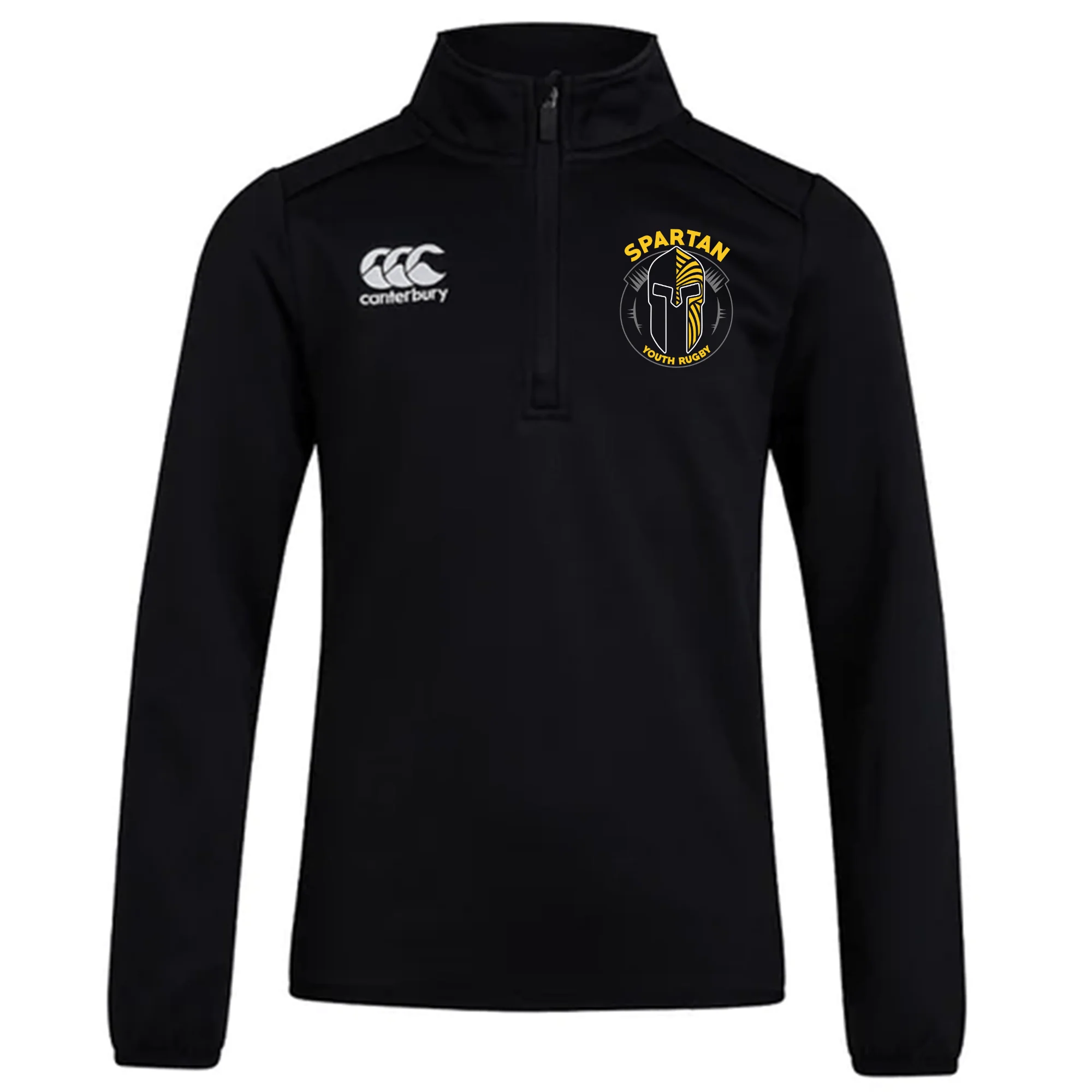 Spartan Youth Rugby Club 1/4 Zip Mid Layer Training Top by Canterbury