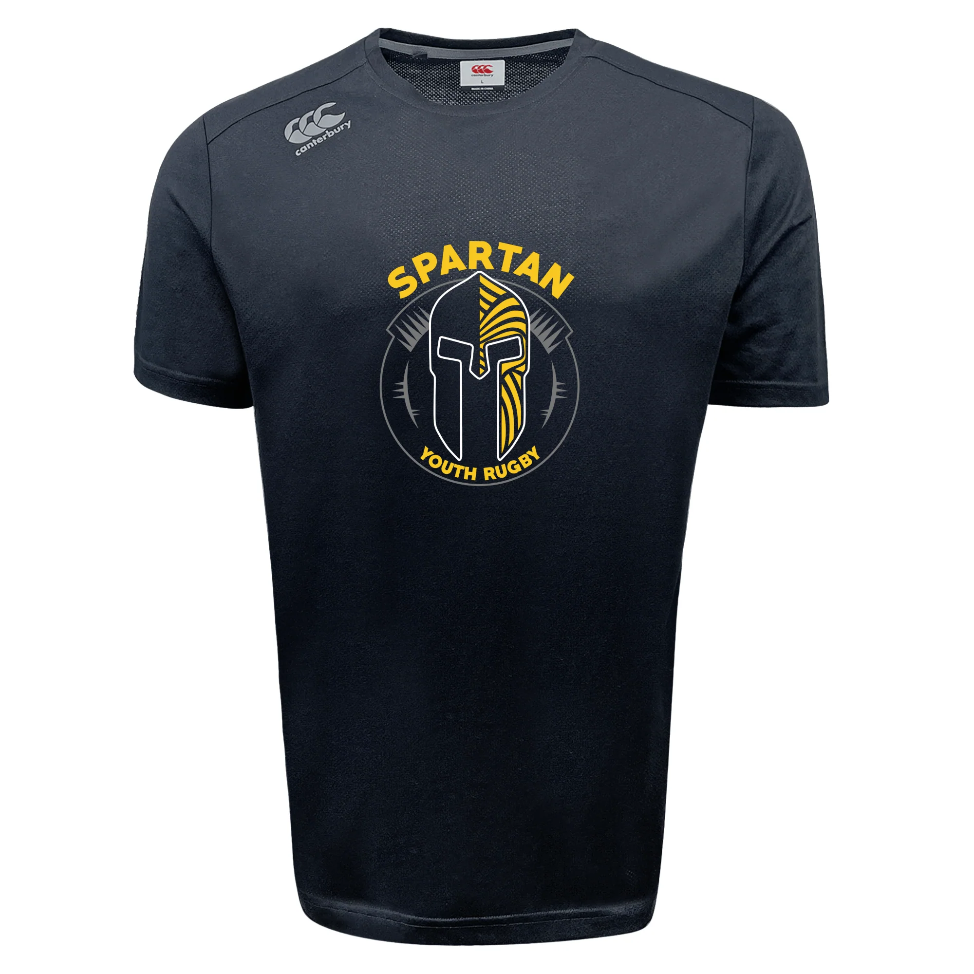Spartan Youth Rugby Tempo Vapodri T-Shirt by Canterbury