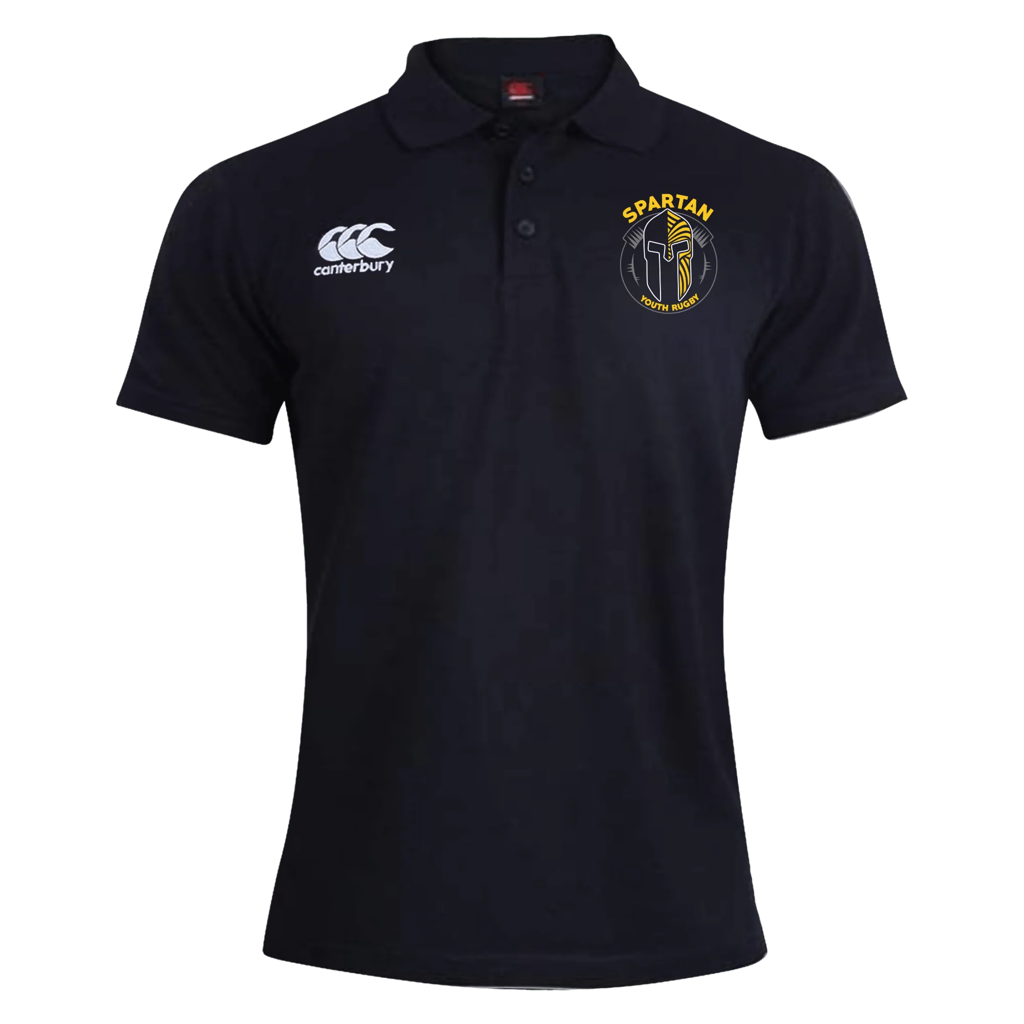 Spartan Youth Rugby Waimak Polo by Canterbury