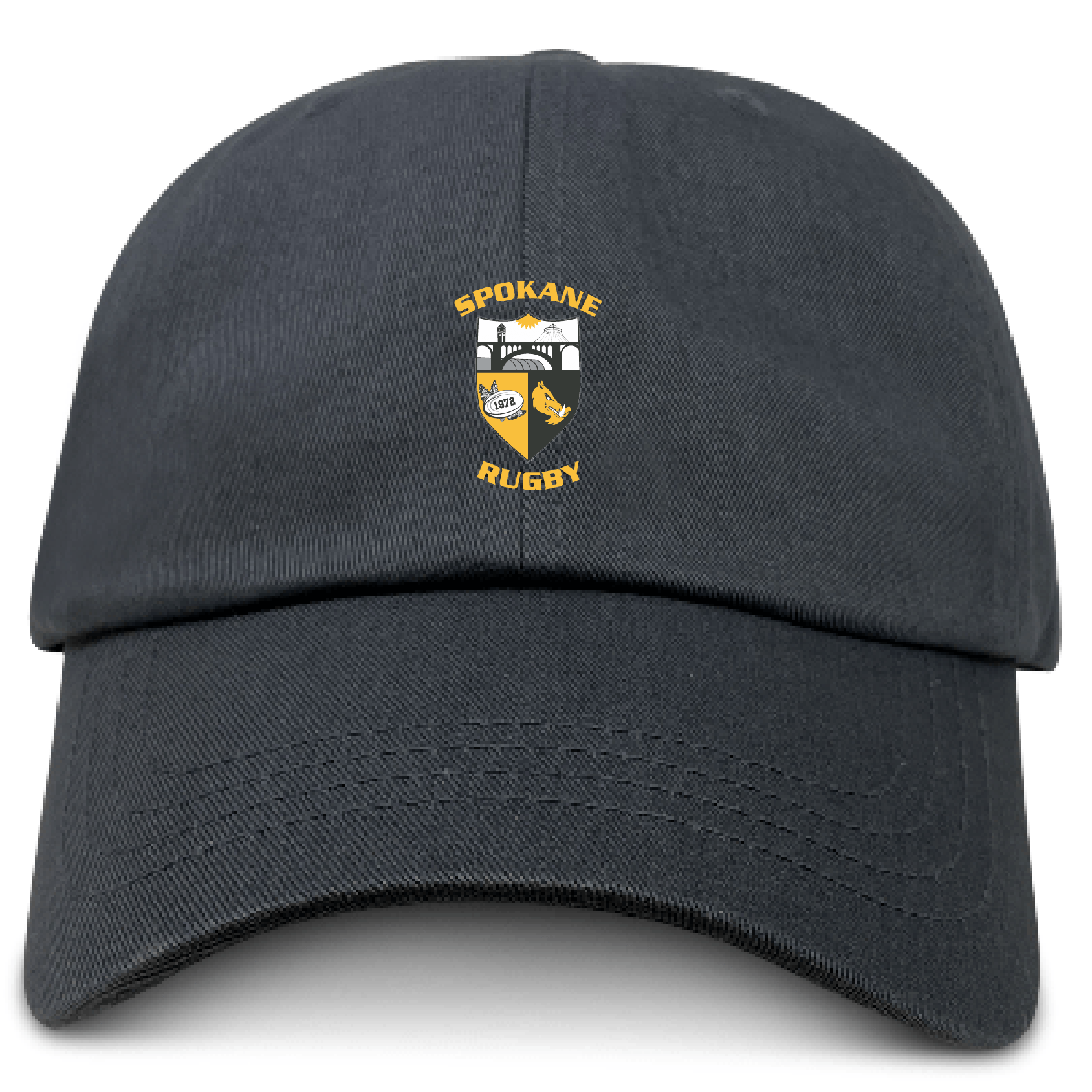 Spokane Rugby Adult Low-Profile Cotton Twill Dad Cap - Image 2