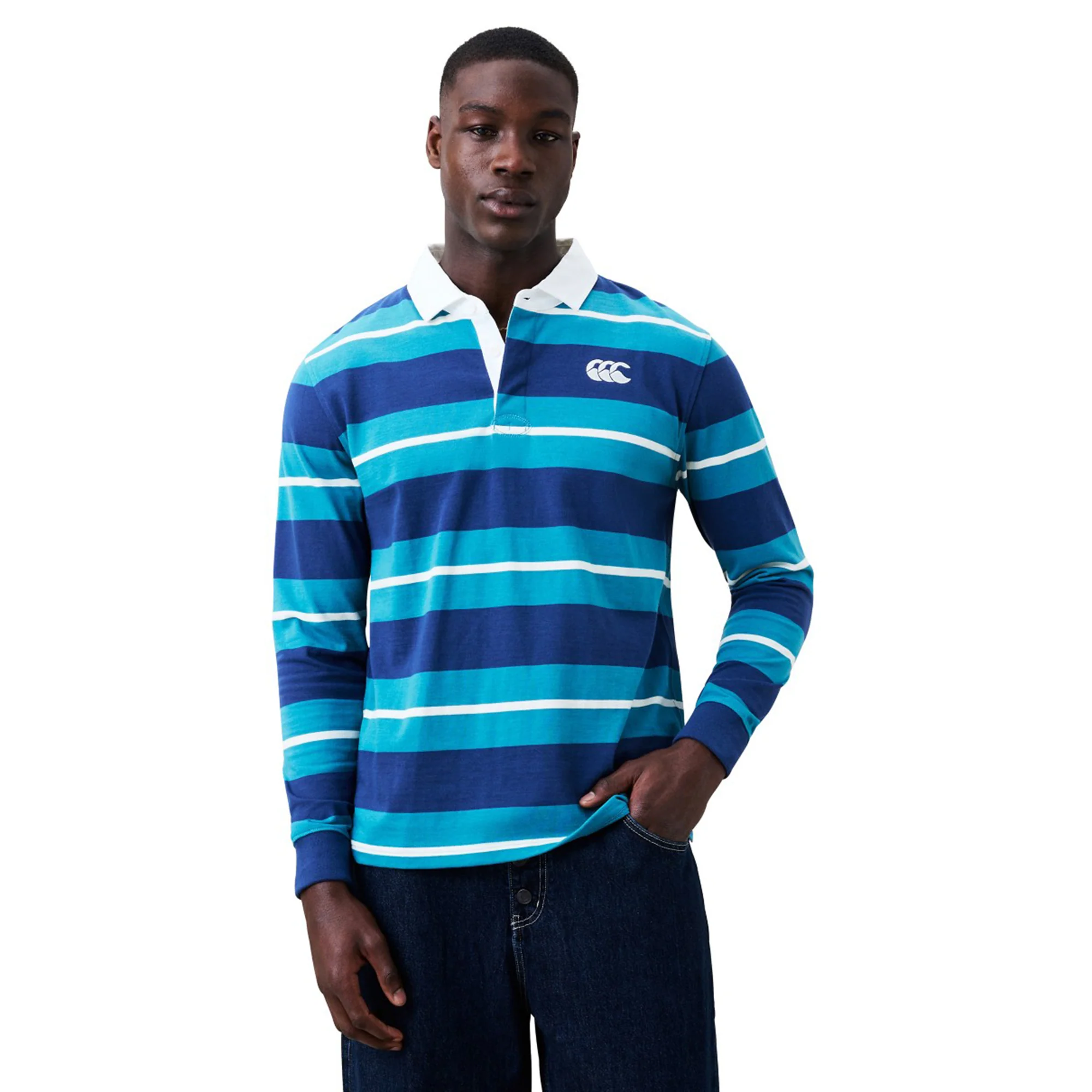 Canterbury Stripe Classic Rugby Jersey - Image 6