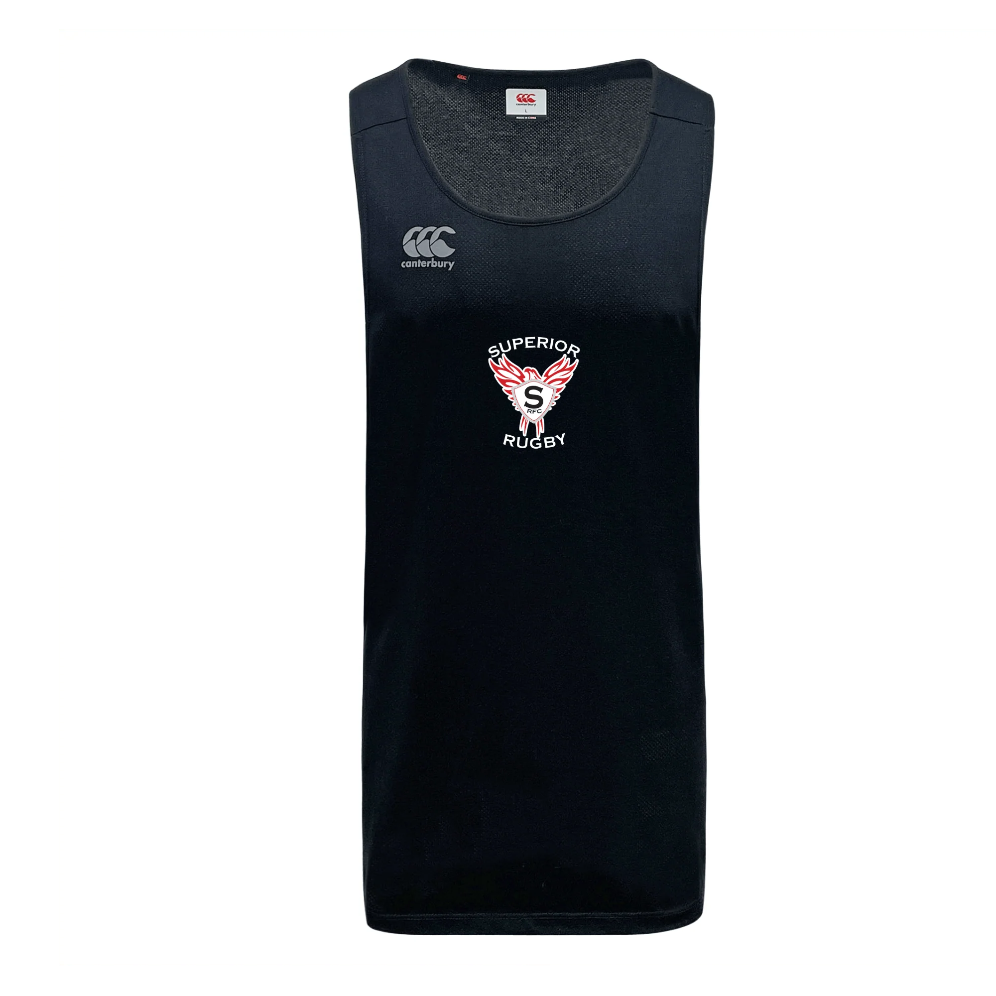 Superior Rugby Club Tempo Vapodri Singlet by Canterbury