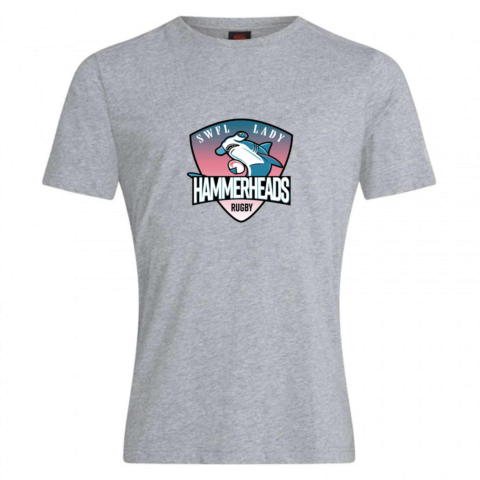 SWFL Lady Hammerheads Club Plain Tee by Canterbury - Image 2