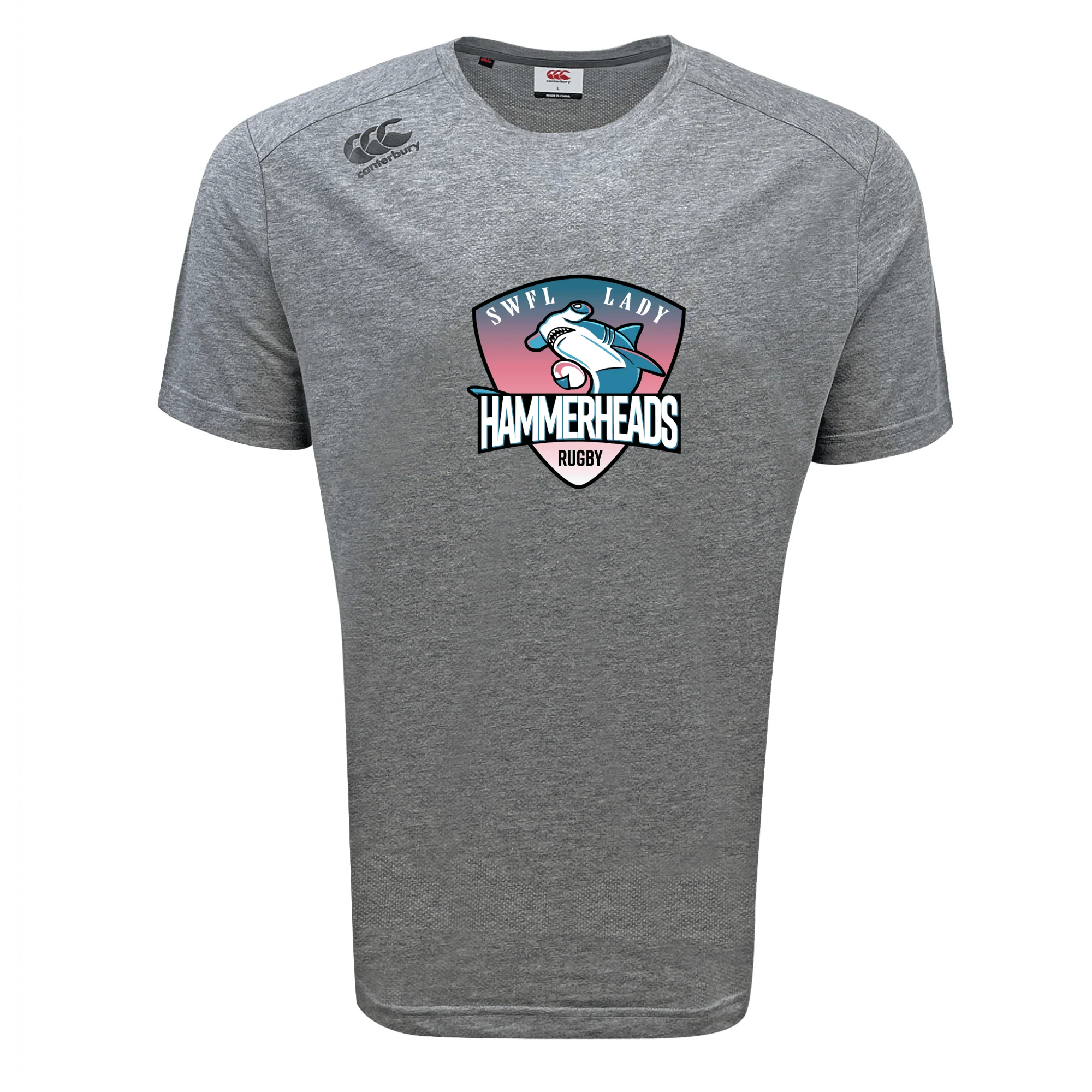 SWFL Lady Hammerheads Tempo Vapodri T-Shirt by Canterbury - Image 2