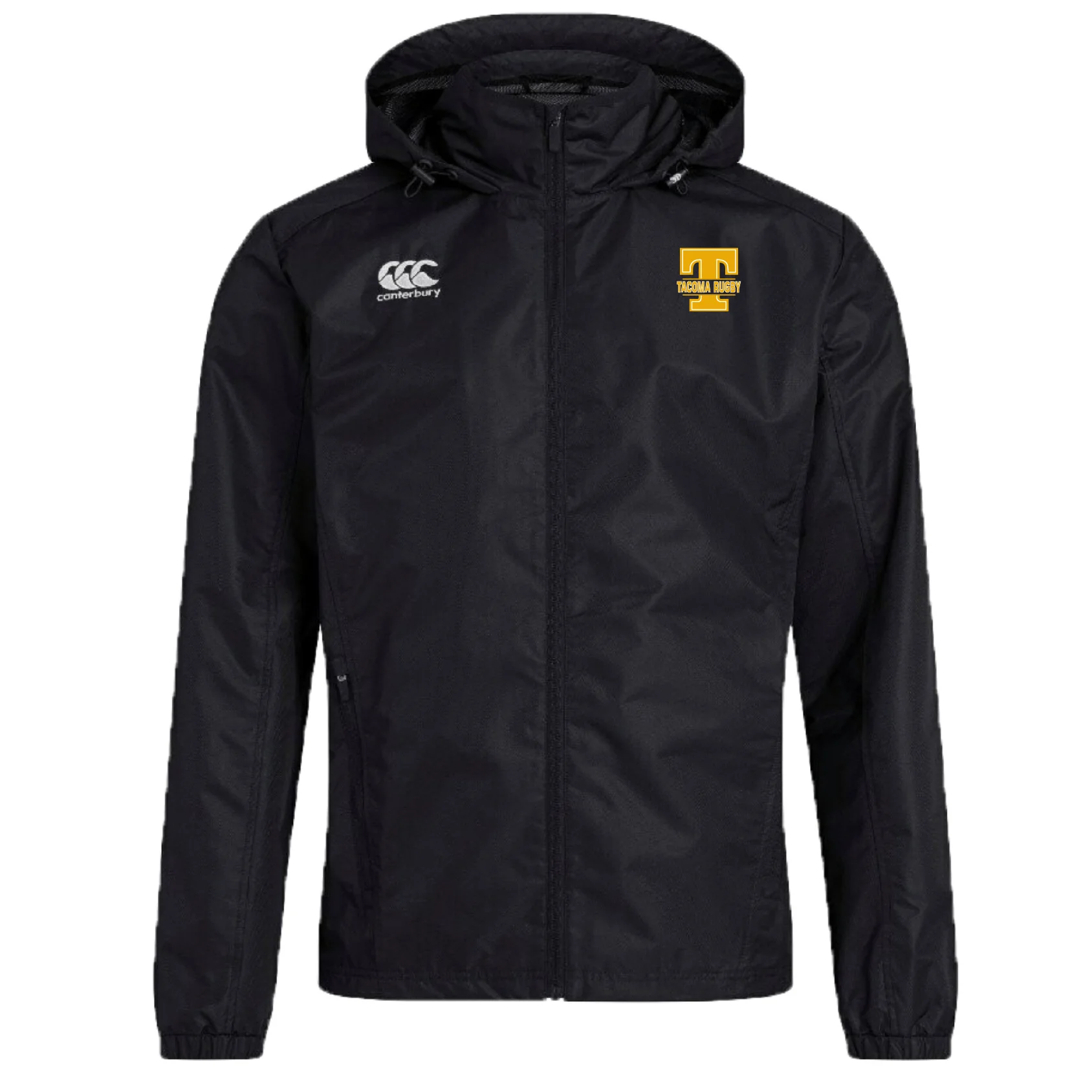 Tacoma Tsunami Rugby Club Vaposhield Full Zip Rain Jacket by Canterbury