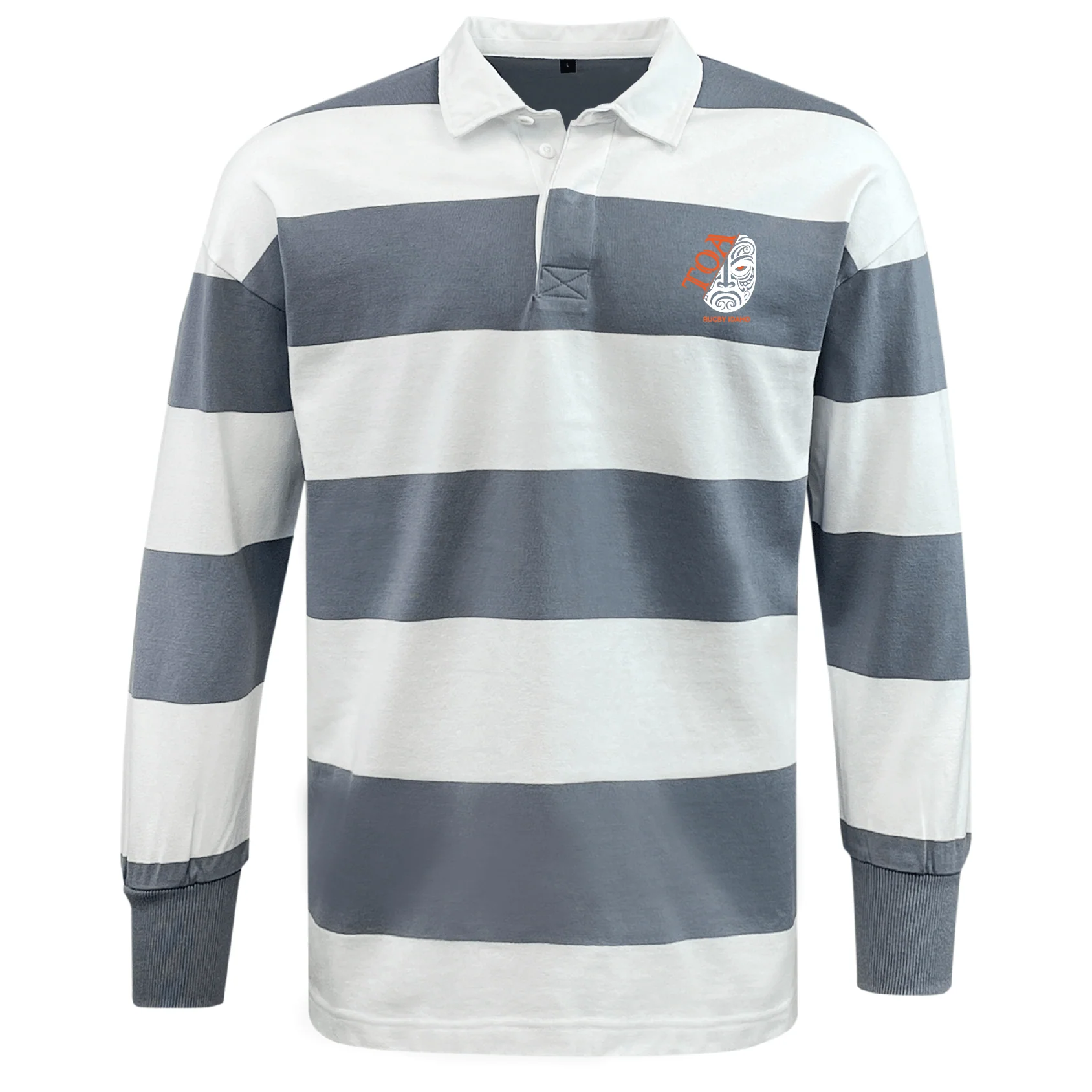 Toa Rugby Idaho Classic Long Sleeve Hooped Rugby Jersey