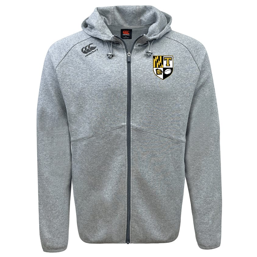 Towson University Rugby Tempo Vapodri Full-Zip Hoodie by Canterbury - Image 2