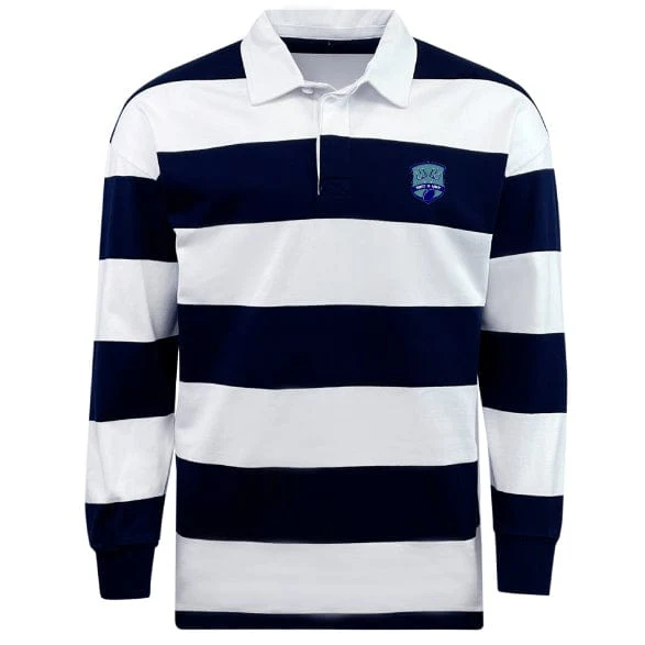 Tritons Rugby Classic Long Sleeve Hooped Rugby Jersey - Image 2