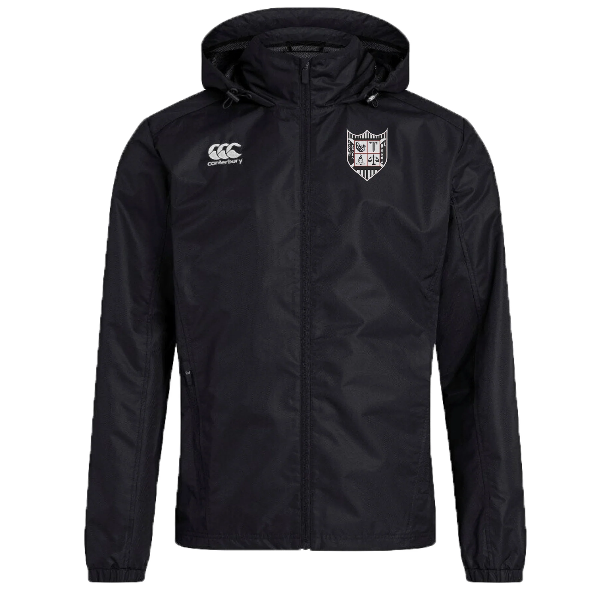 Troy University Rugby Club Vaposhield Full Zip Rain Jacket by Canterbury