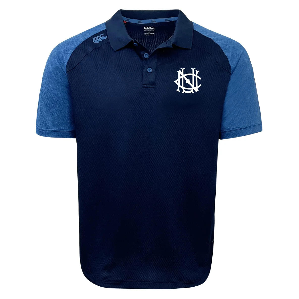 UNC Rugby Elite Polo by Canterbury