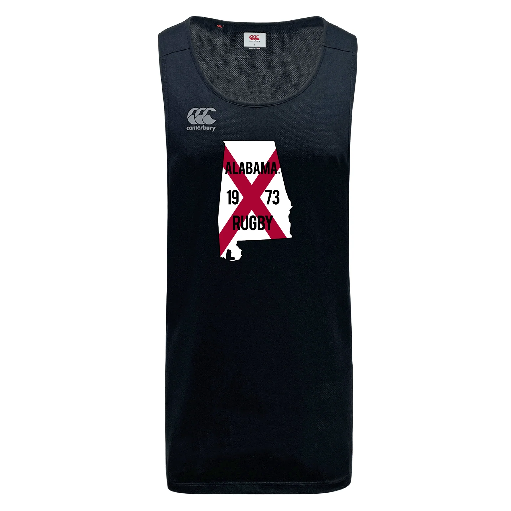 University of Alabama Rugby Tempo Vapodri Singlet by Canterbury