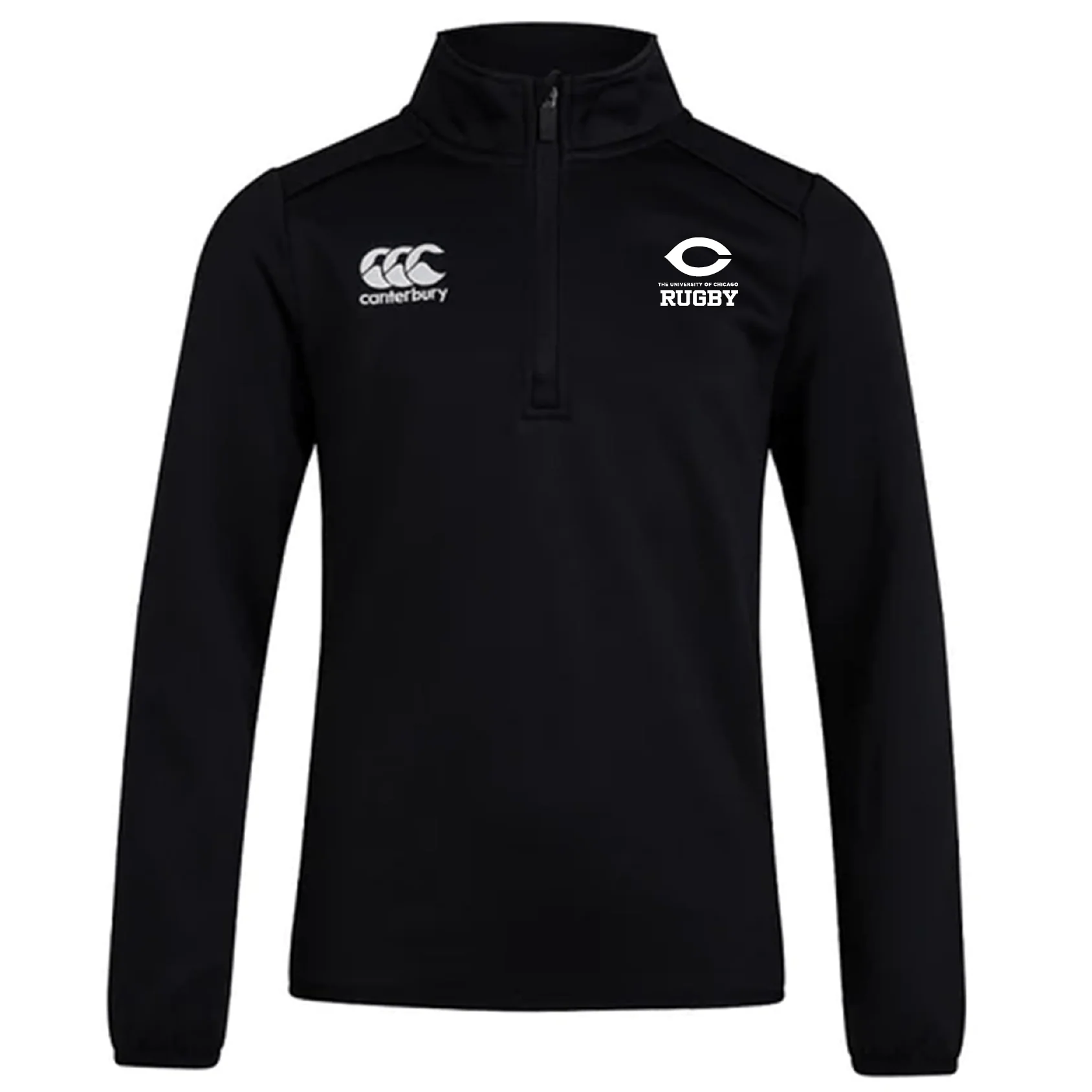 University of Chicago Club 1/4 Zip Mid Layer Training Top by Canterbury