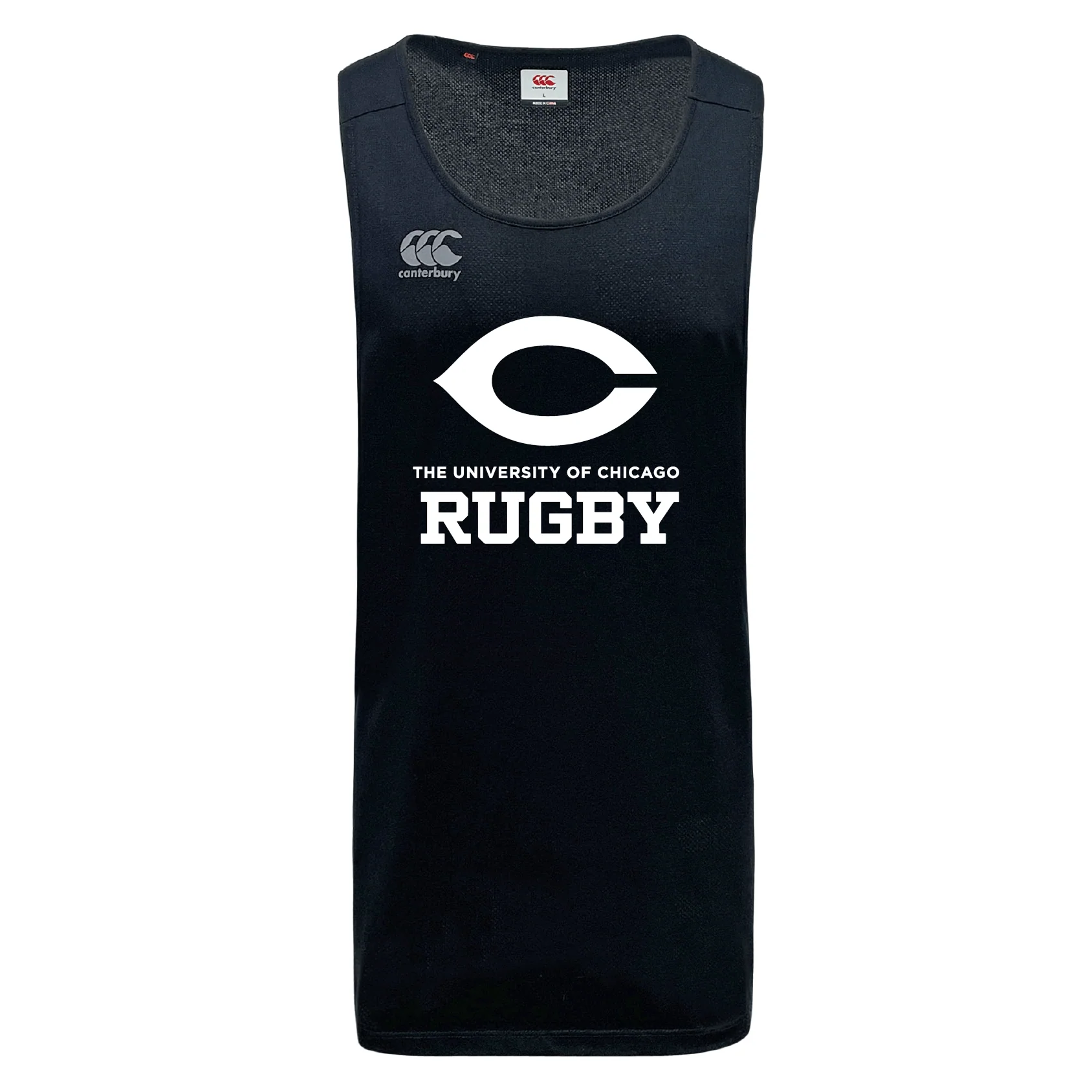 University of Chicago Tempo Vapodri Singlet by Canterbury