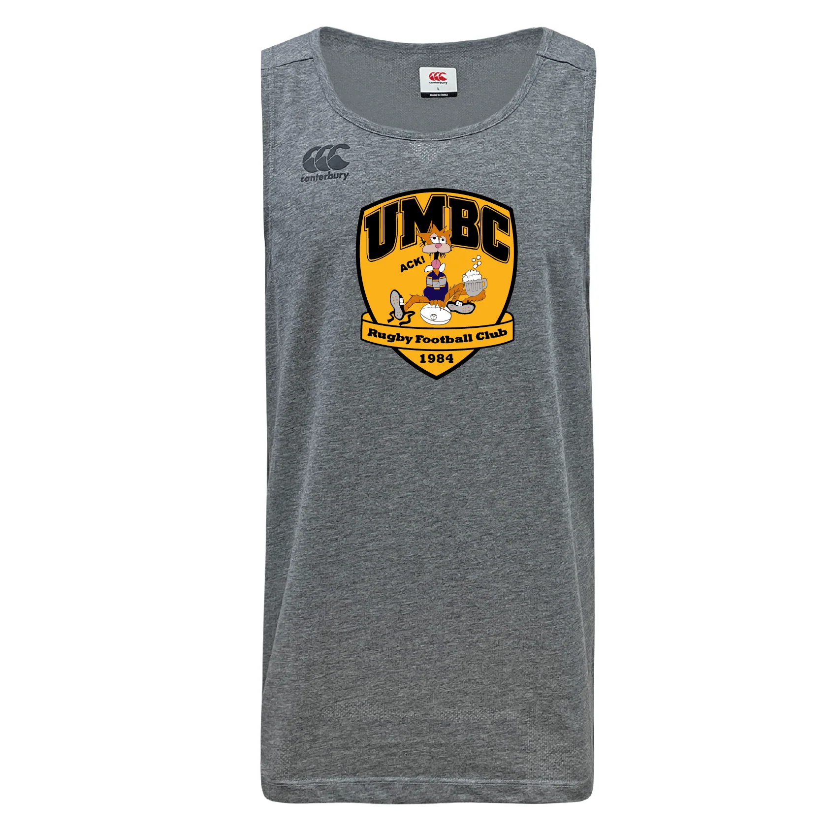 University of Maryland Baltimore County Rugby Tempo Vapodri Singlet by Canterbury - Image 2