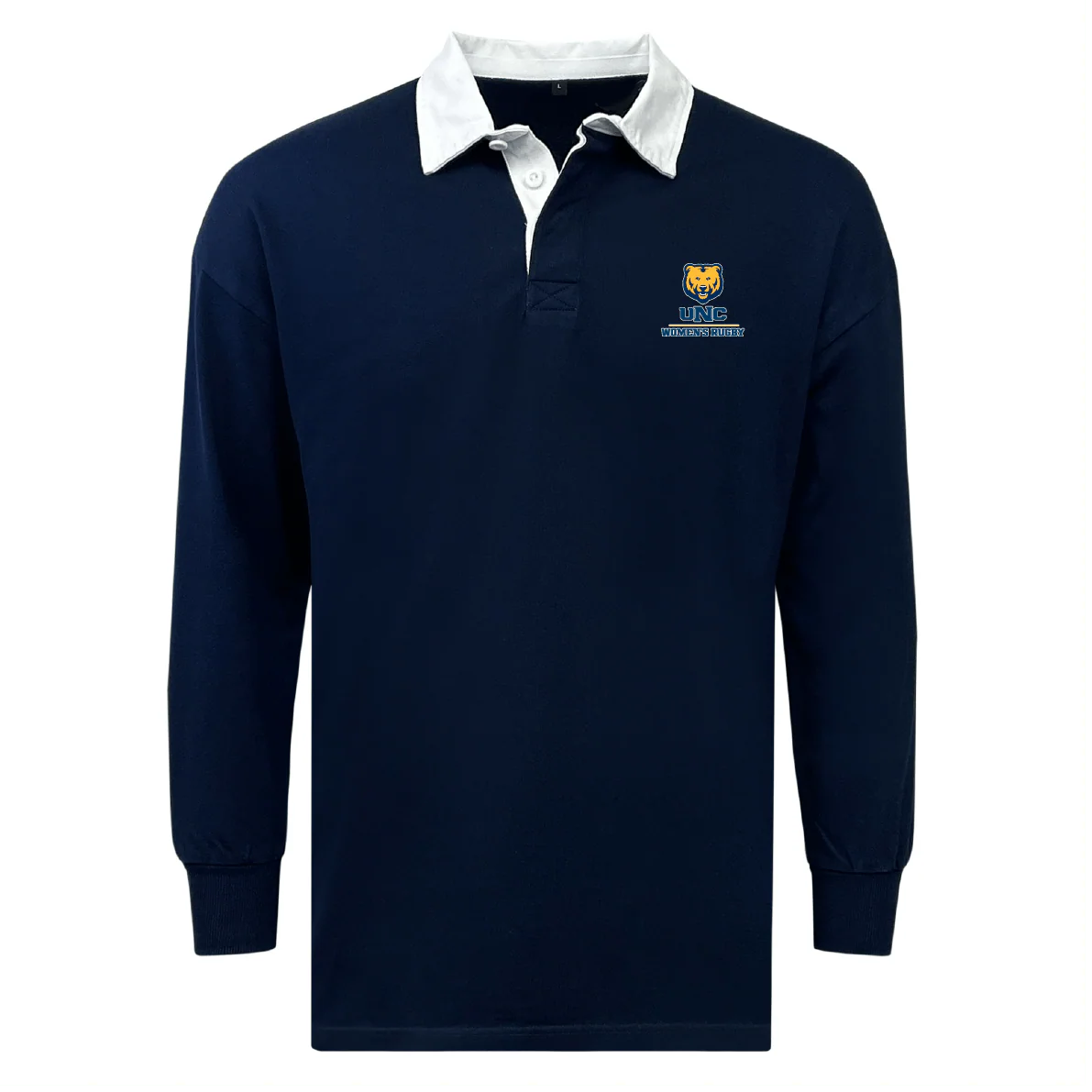 University of Northern Colorado Women Classic Long Sleeve Solid Rugby Jersey