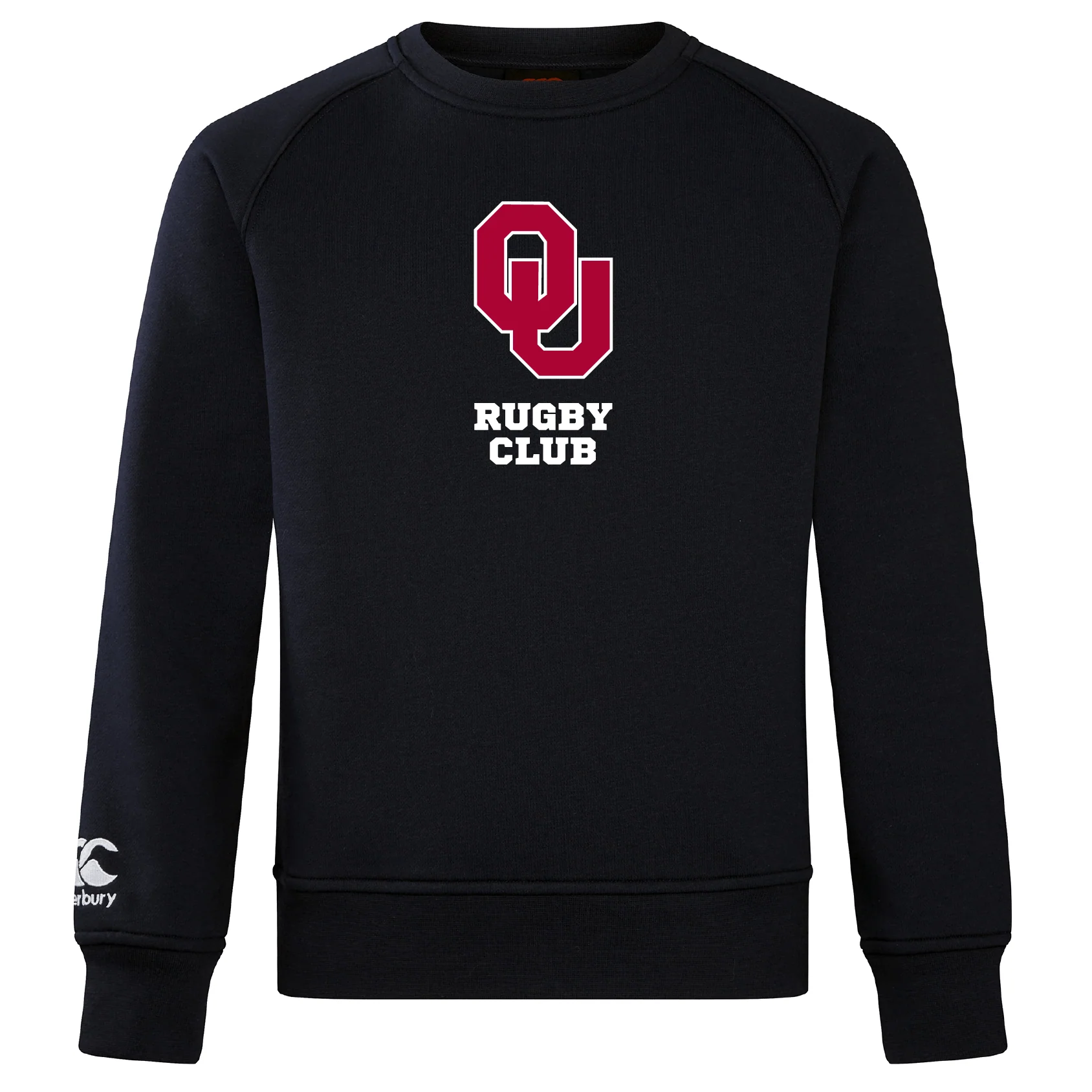 University of Oklahoma Women Club Crew Sweatshirt by Canterbury