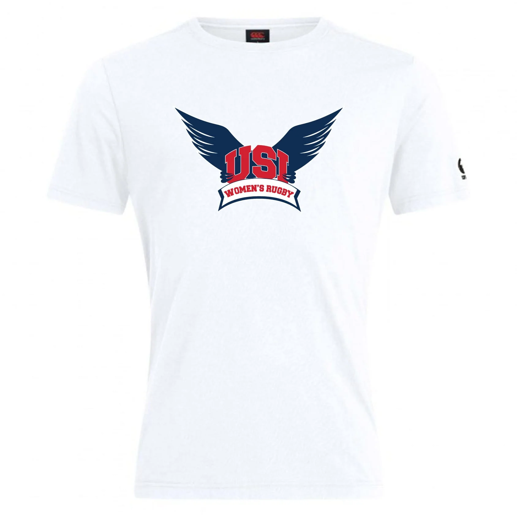 University of Southern Indiana Women Club Plain Tee by Canterbury - Image 3