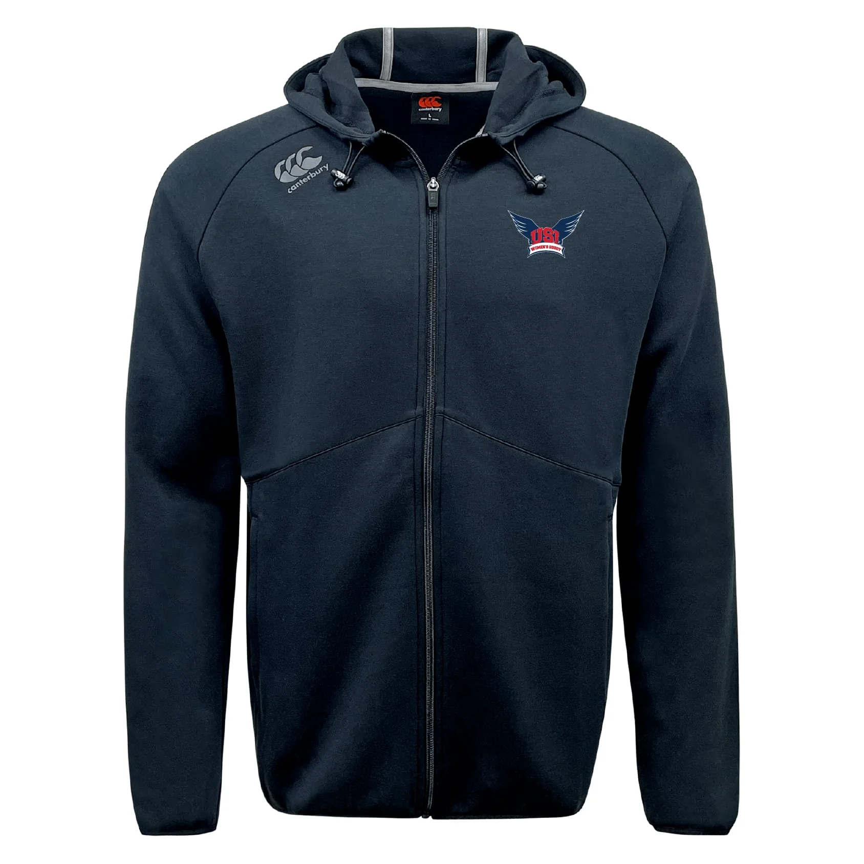 University of Southern Indiana Women Tempo Vapodri Full-Zip Hoodie by Canterbury