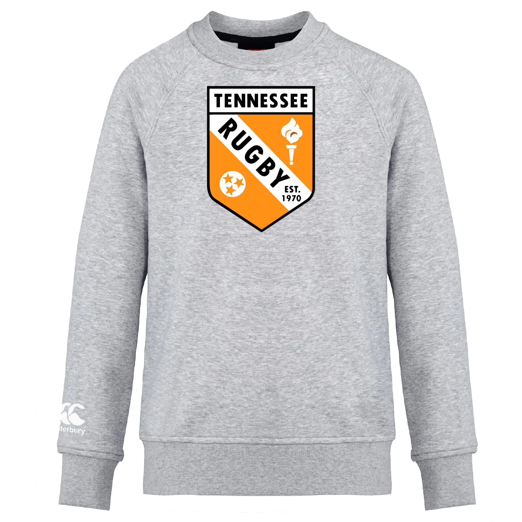 University of Tennessee Club Crew Sweatshirt by Canterbury - Image 2