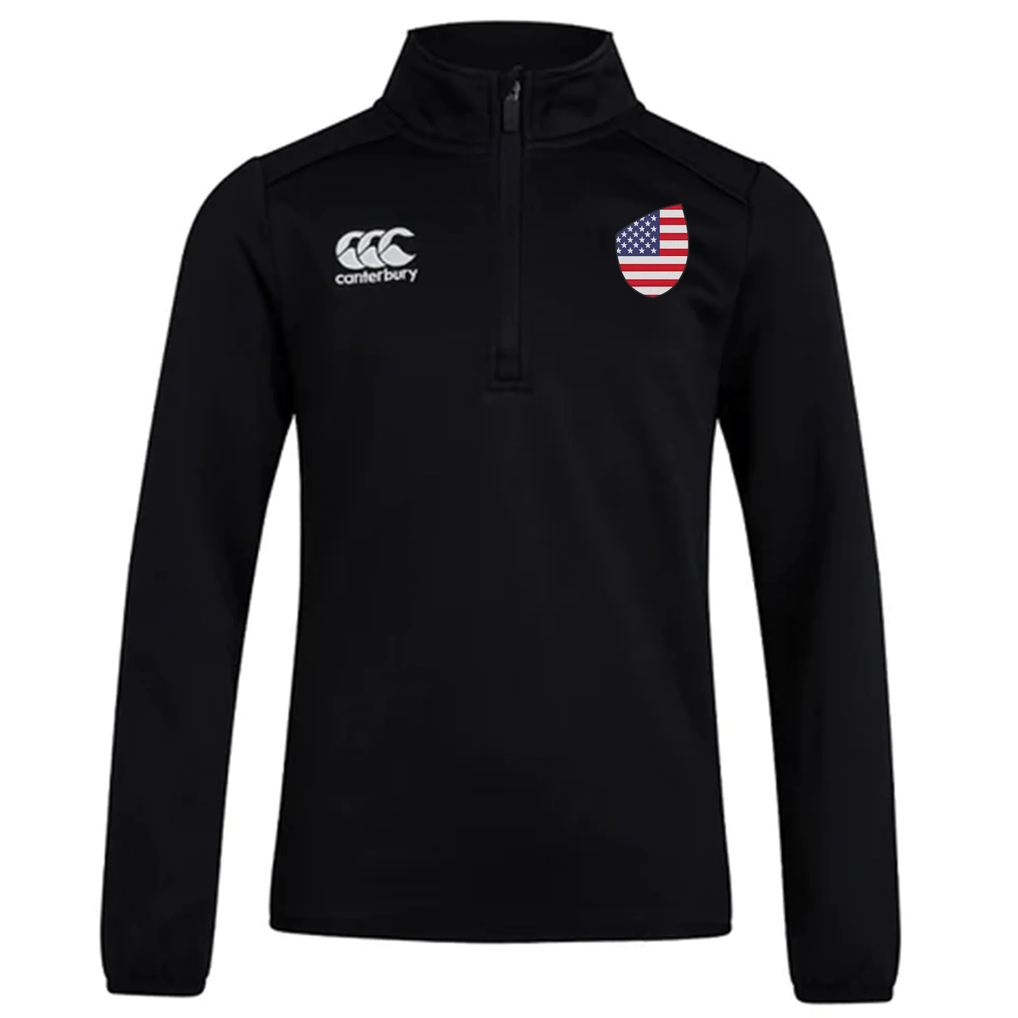USA Club Shield 1/4 Zip Training Top - Image 2