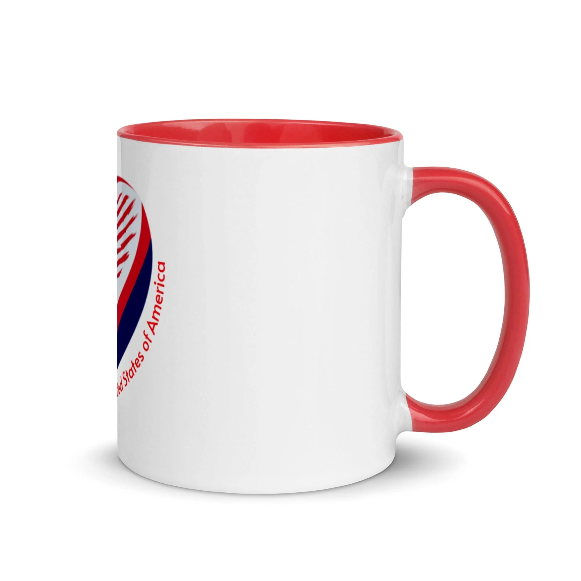 USA Mug with Rugby Ball - Image 2