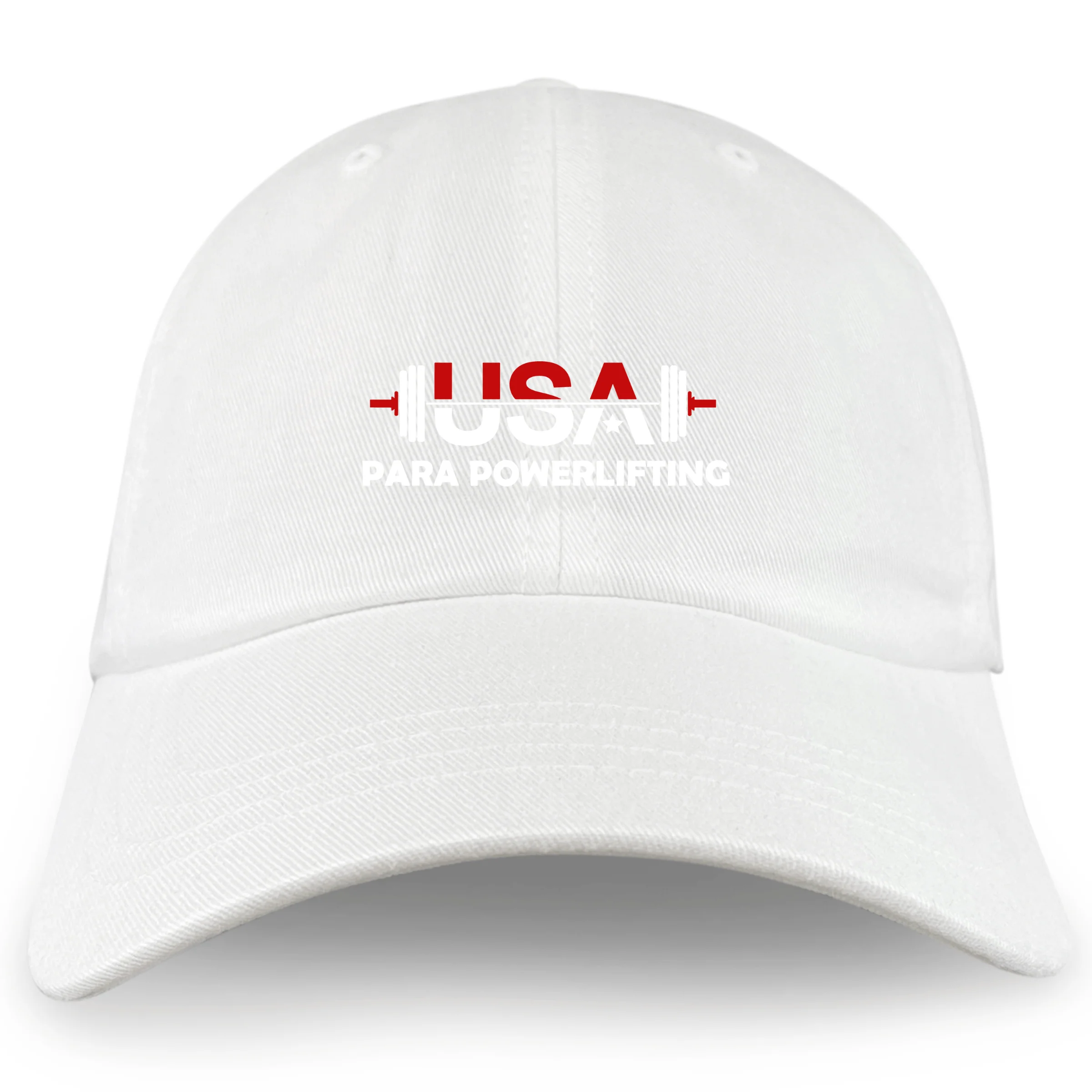 USA Para Powerlifting Adult Low-Profile Cotton Twill Dad Cap - Image 3