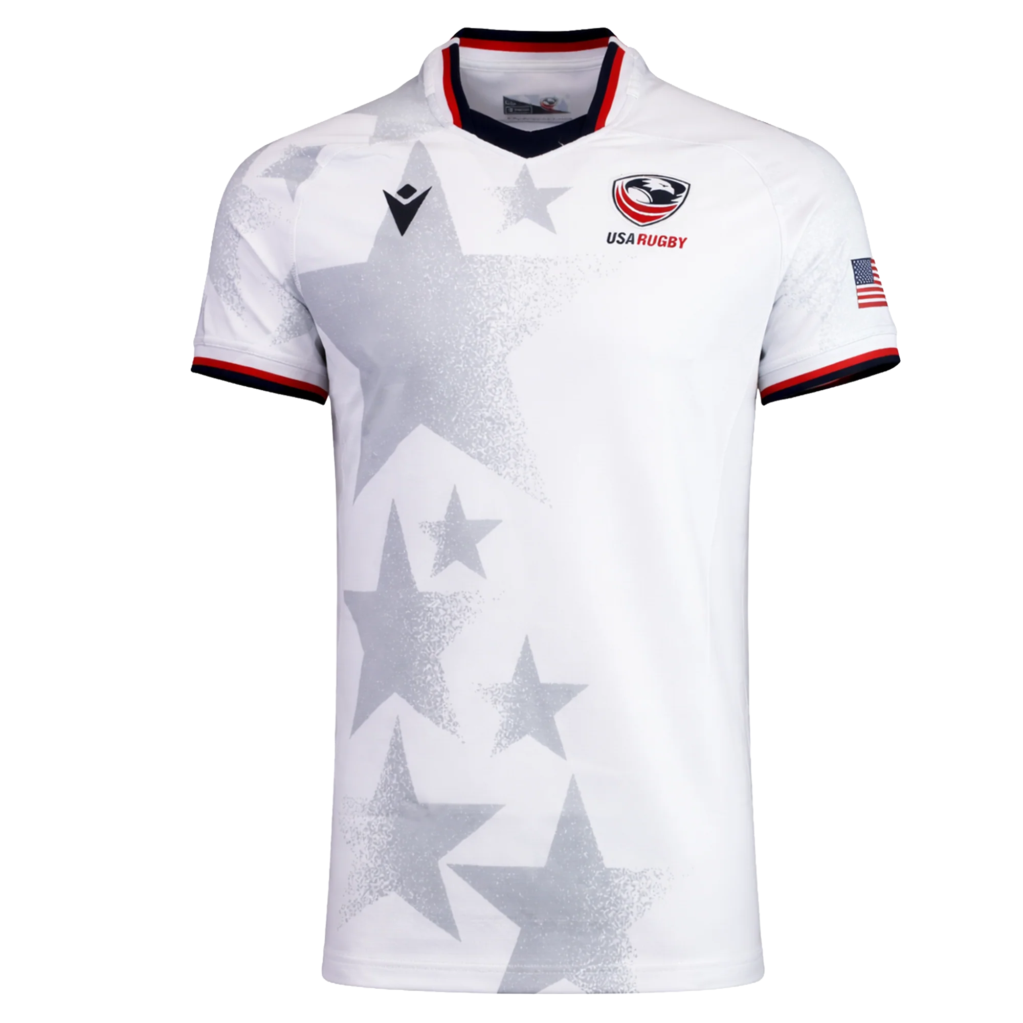 USA Rugby 24/25 Authentic Matchday Away Jersey by Macron