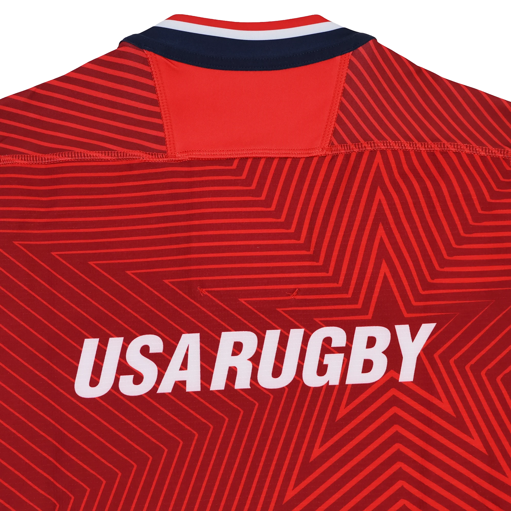 USA Rugby 24/25 Red Replica Training Jersey by Macron - Image 6