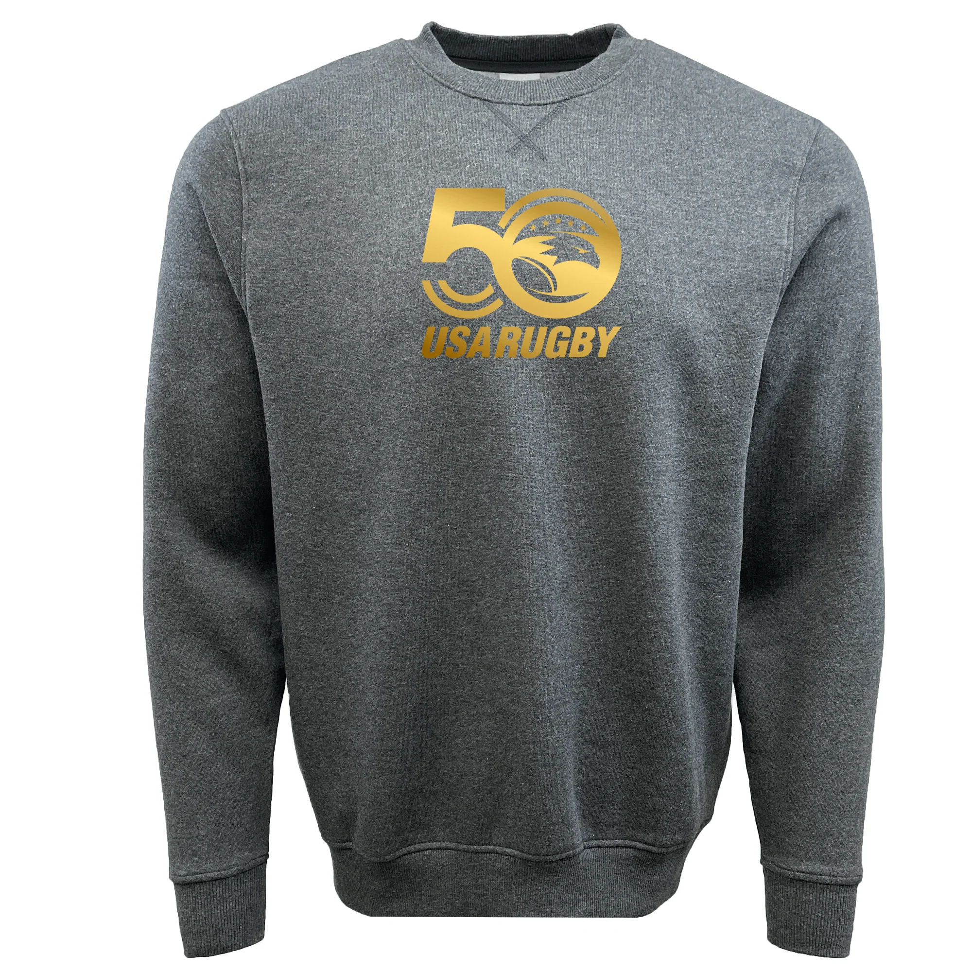 USA Rugby 50th Anniversary Fleece Crewneck Sweatshirt - Image 5