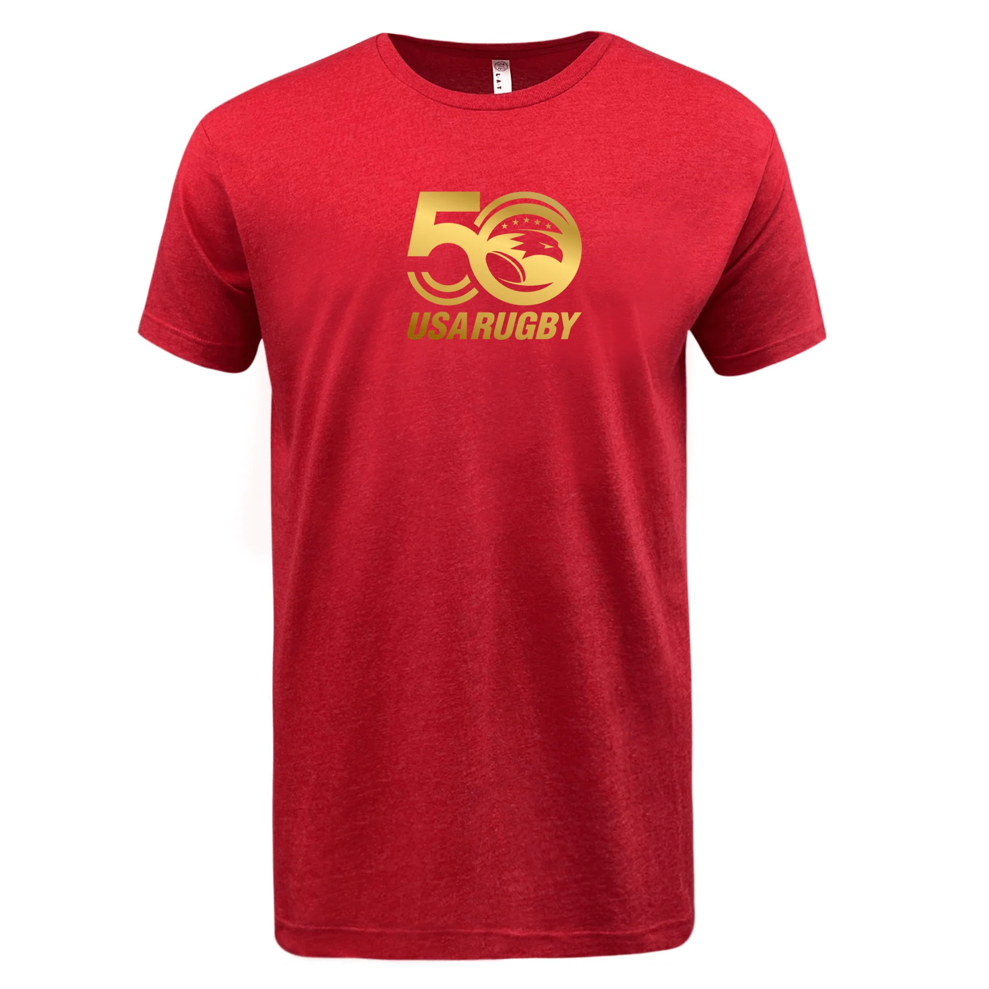 USA Rugby 50th Anniversary Supersoft T-Shirt - Image 5