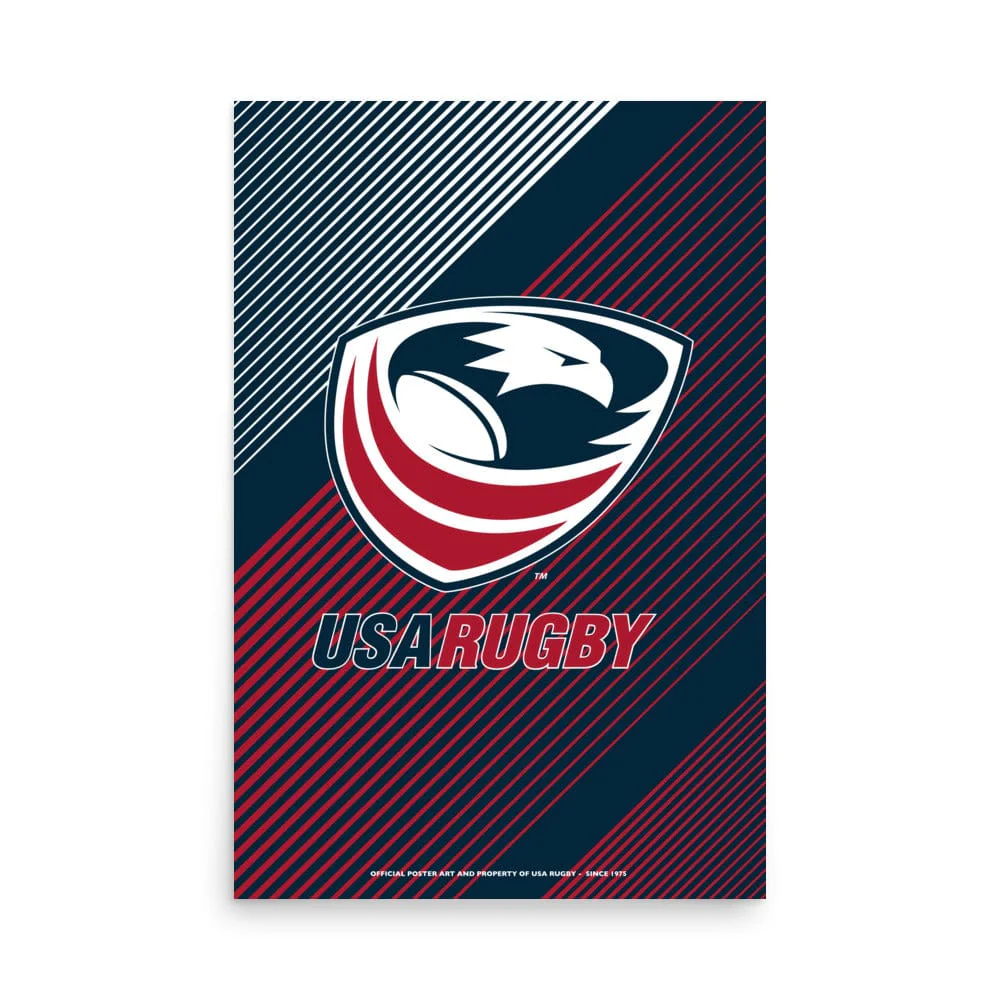 USA Rugby Logo Poster