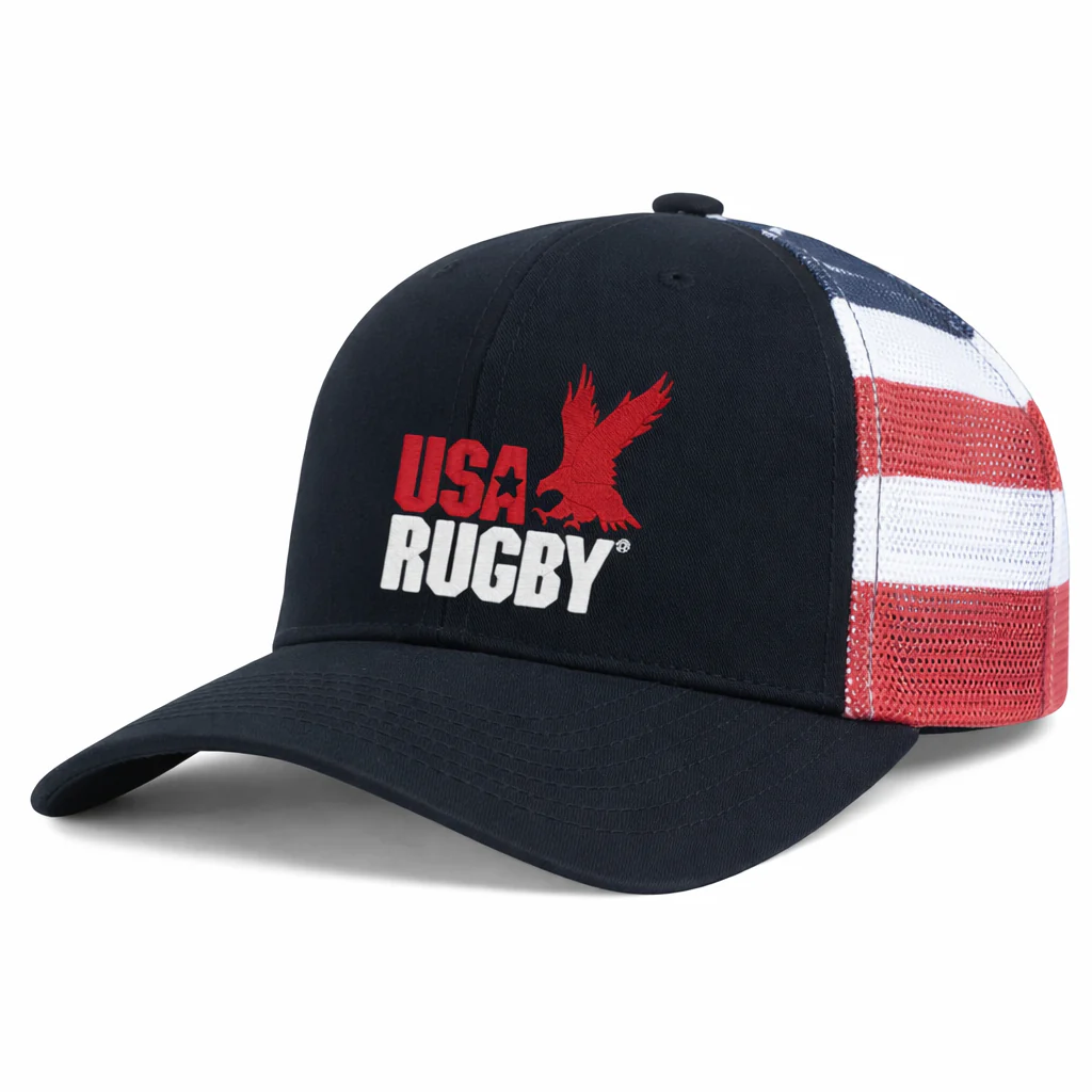 USA Rugby Throwback Flag Cap - Image 2