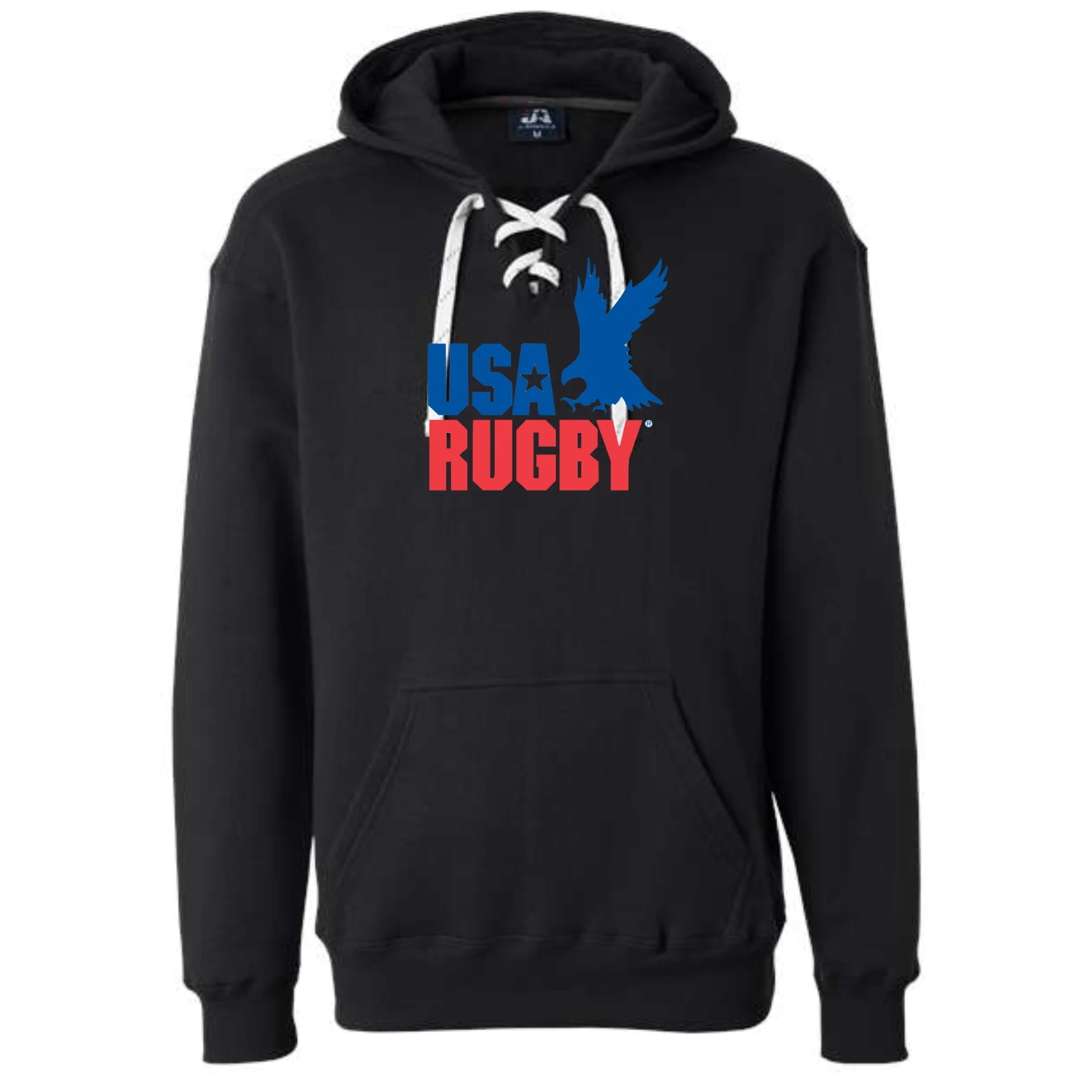 USA Rugby Throwback Hockey Hoodie - Image 5