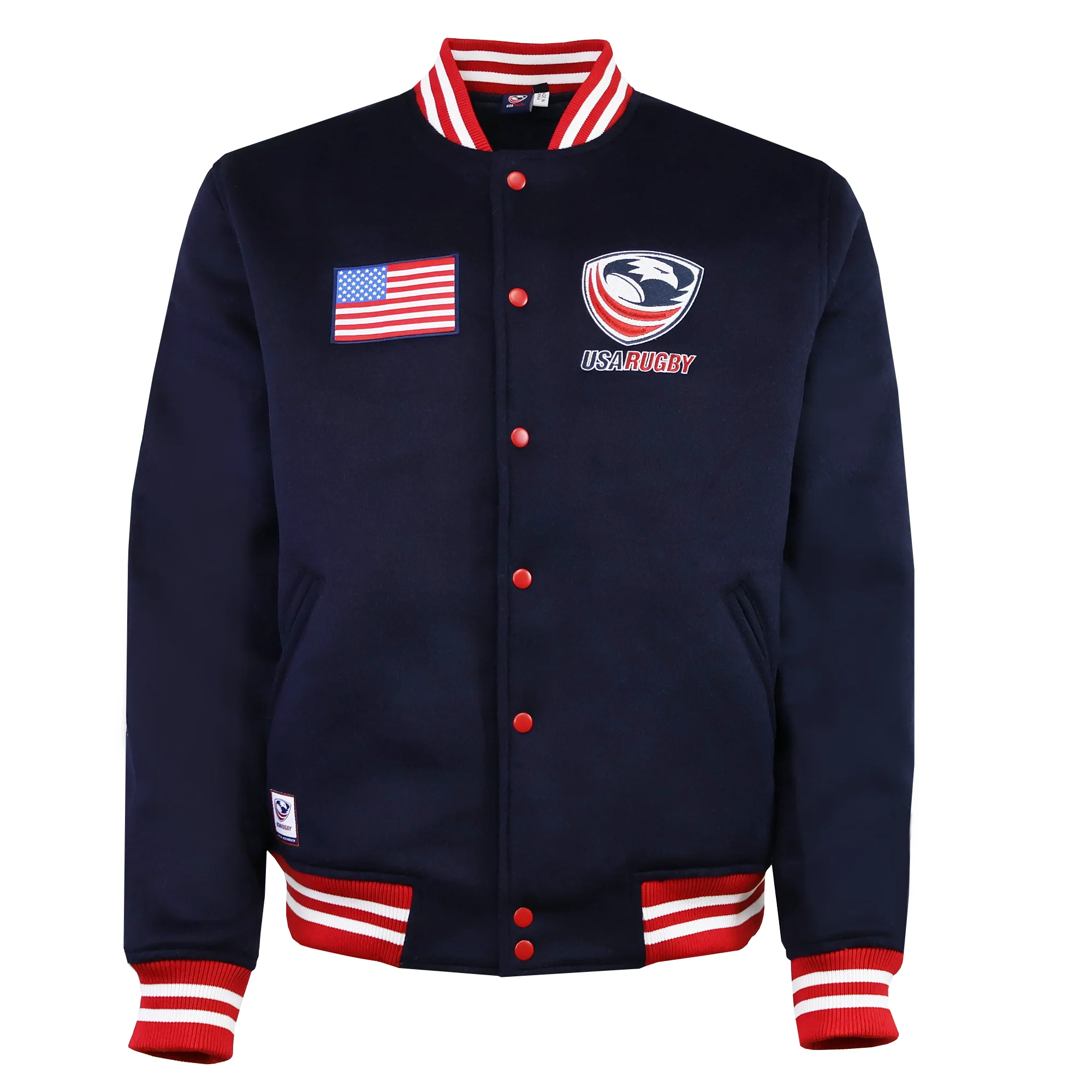 USA Rugby Varsity Wool Jacket