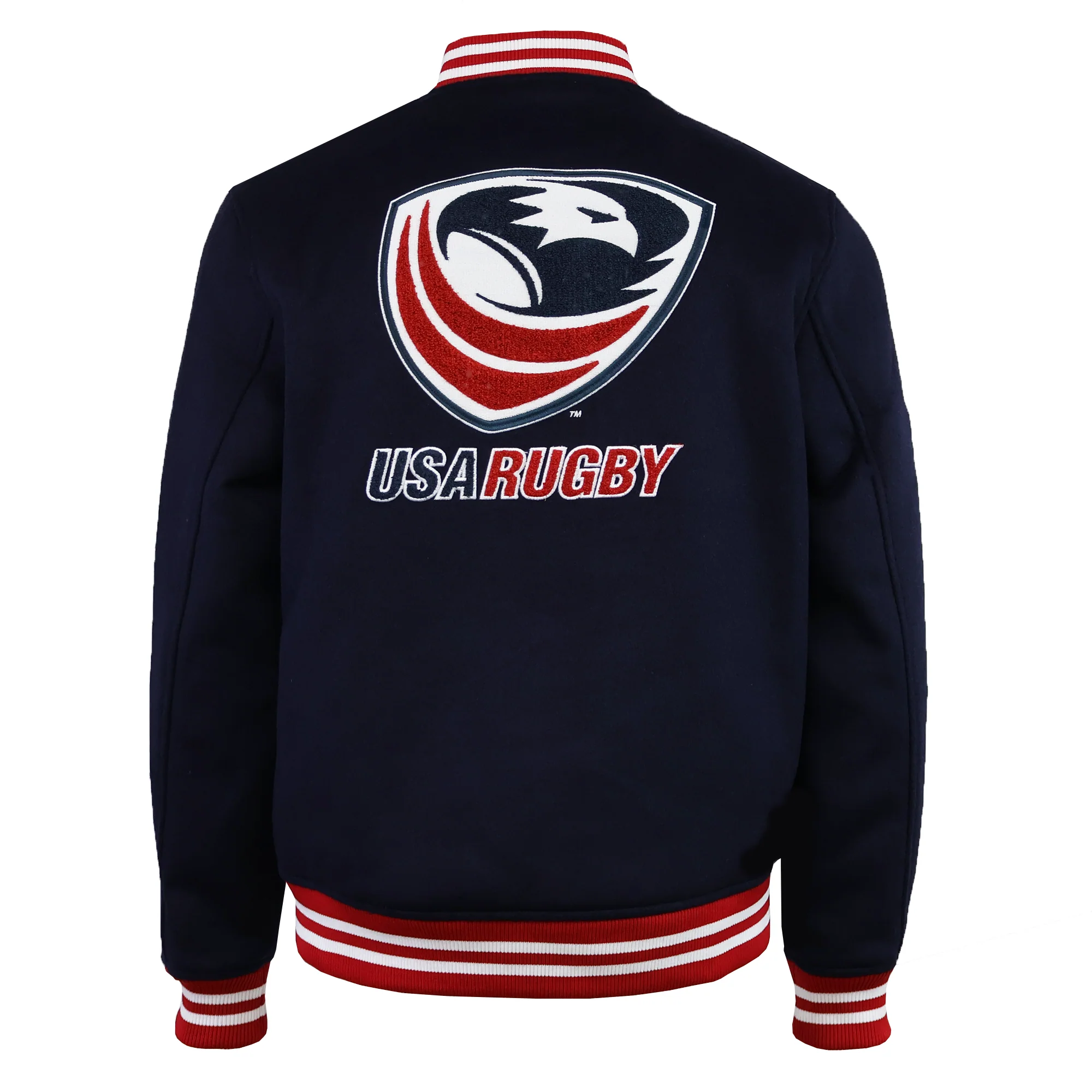 USA Rugby Varsity Wool Jacket - Image 2