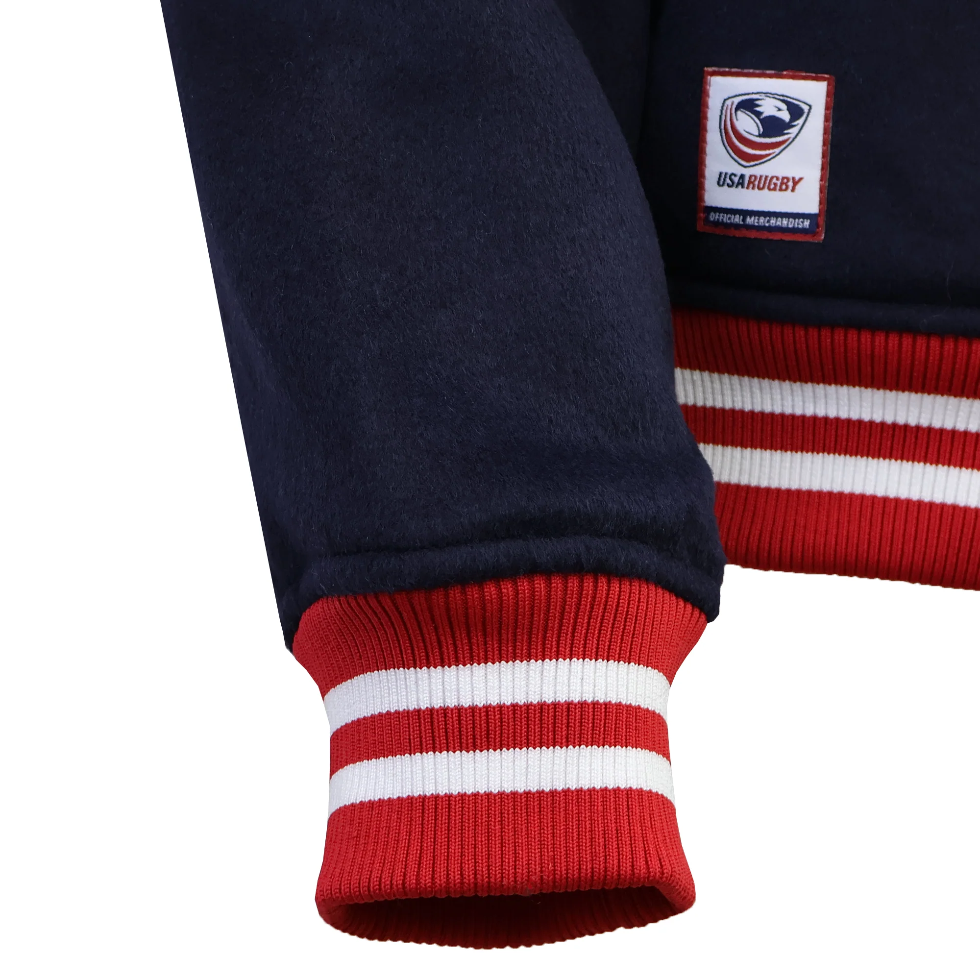 USA Rugby Varsity Wool Jacket - Image 6