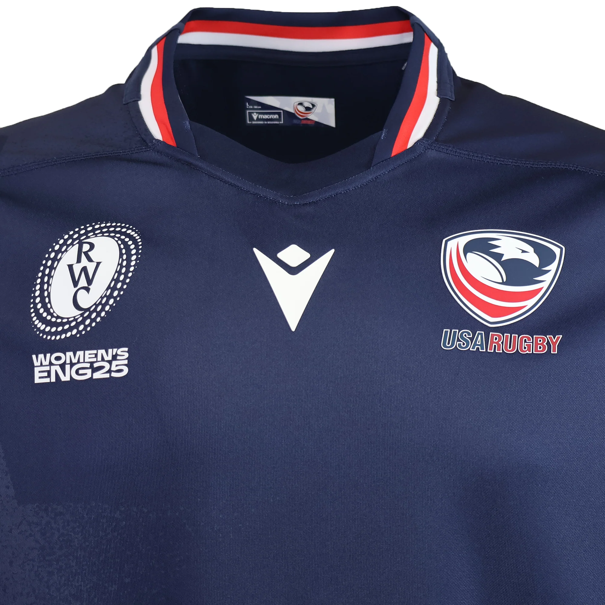 USA Rugby WRWC25 Replica Home Jersey by Macron - Image 3