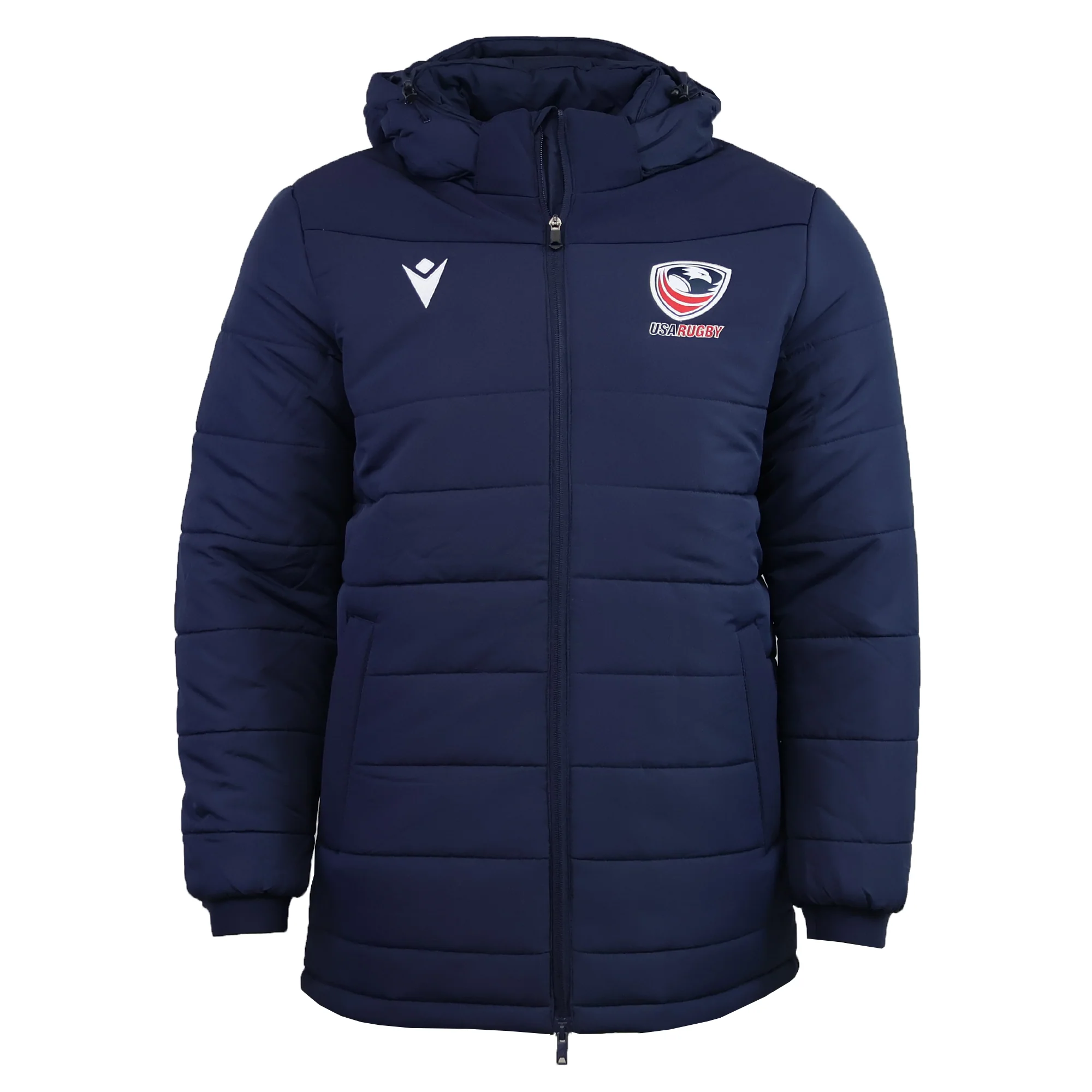 USA Rugby 25/26 Padded Jacket by Macron