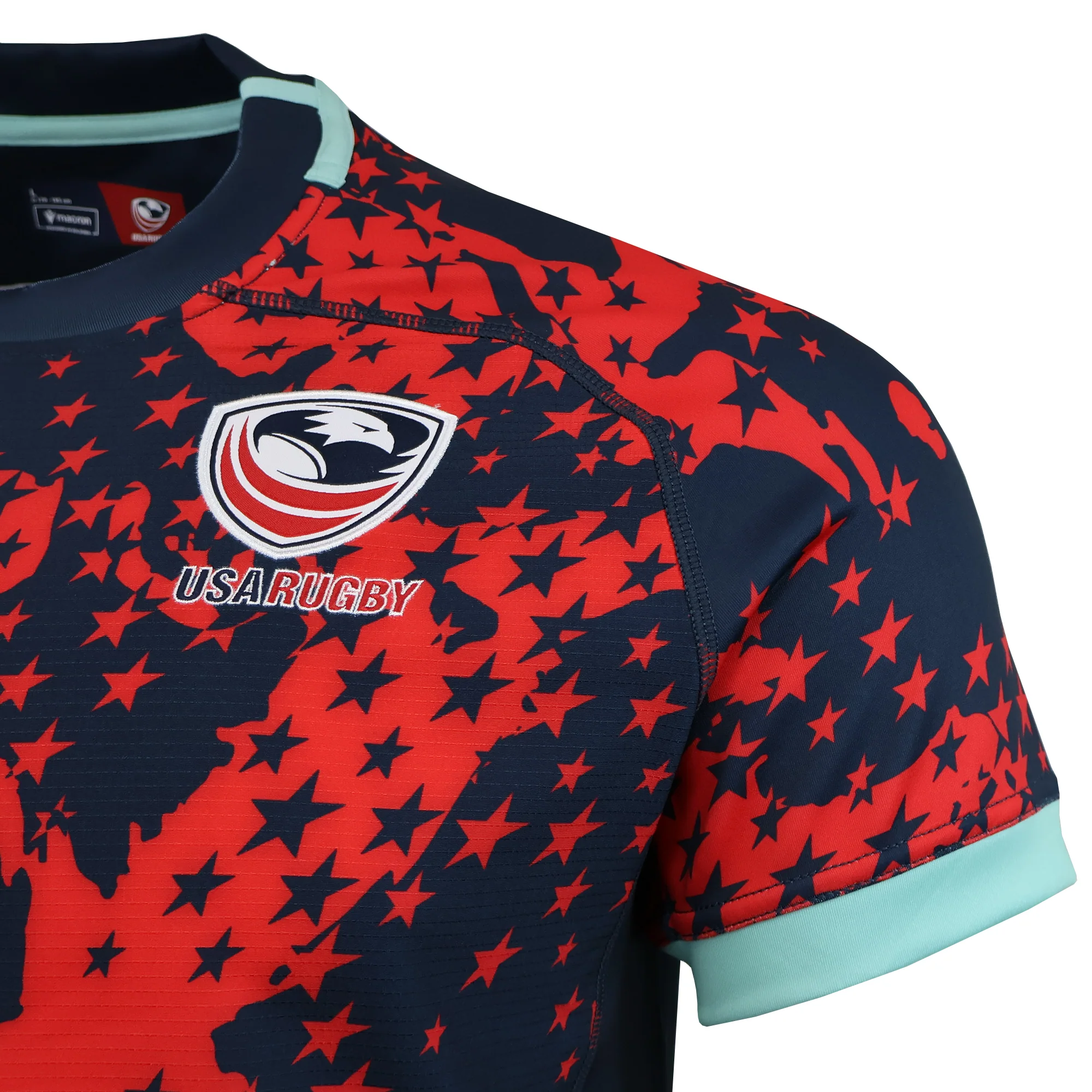 USA Rugby 25/26 Training Rugby Jersey # 1 by Macron - Image 5