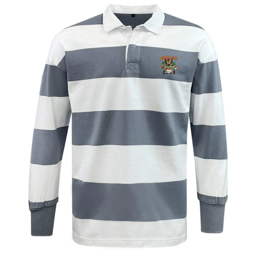 Verona Area Rugby Classic Long Sleeve Hooped Rugby Jersey
