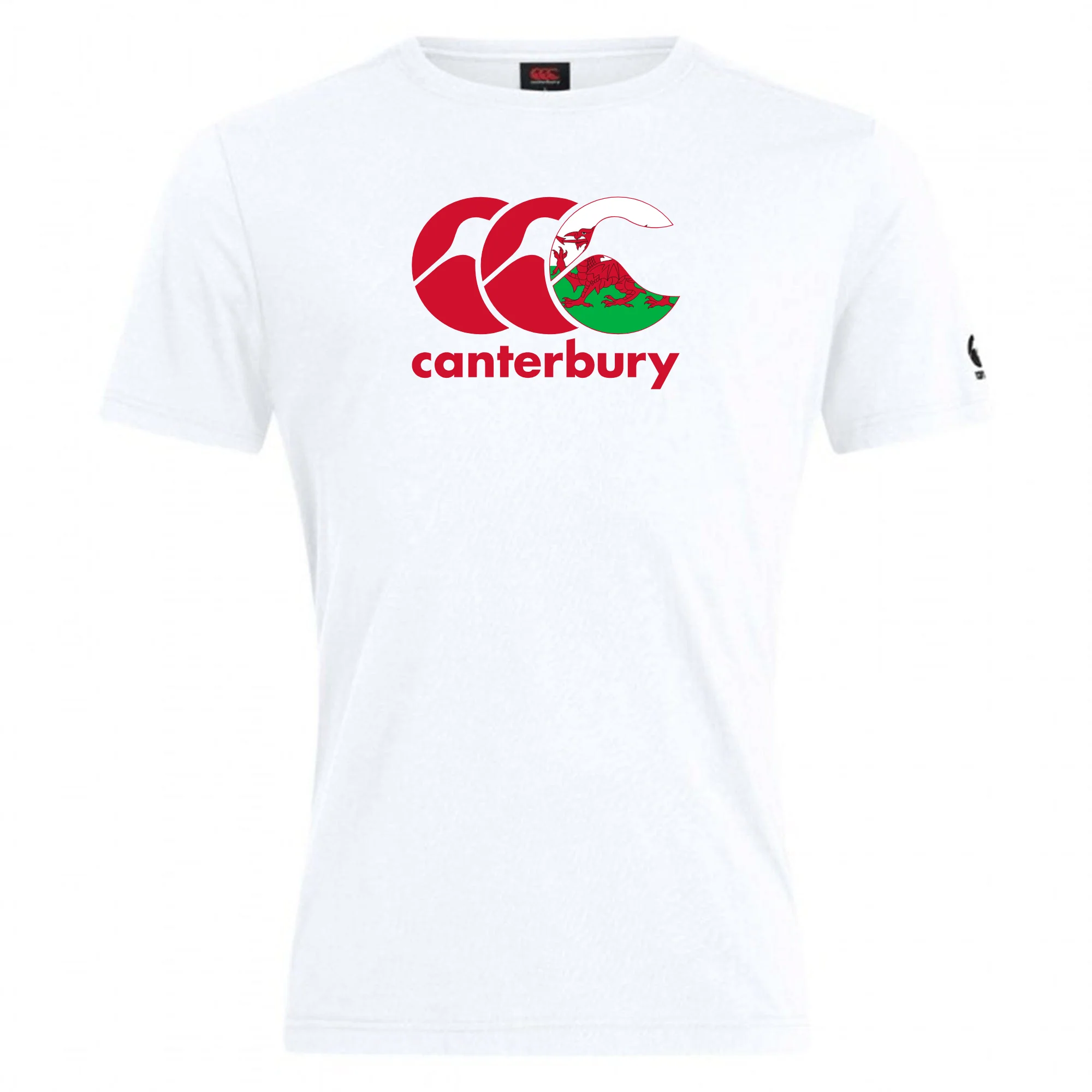 Canterbury Wales CCC Flag Club T-Shirt - Image 5