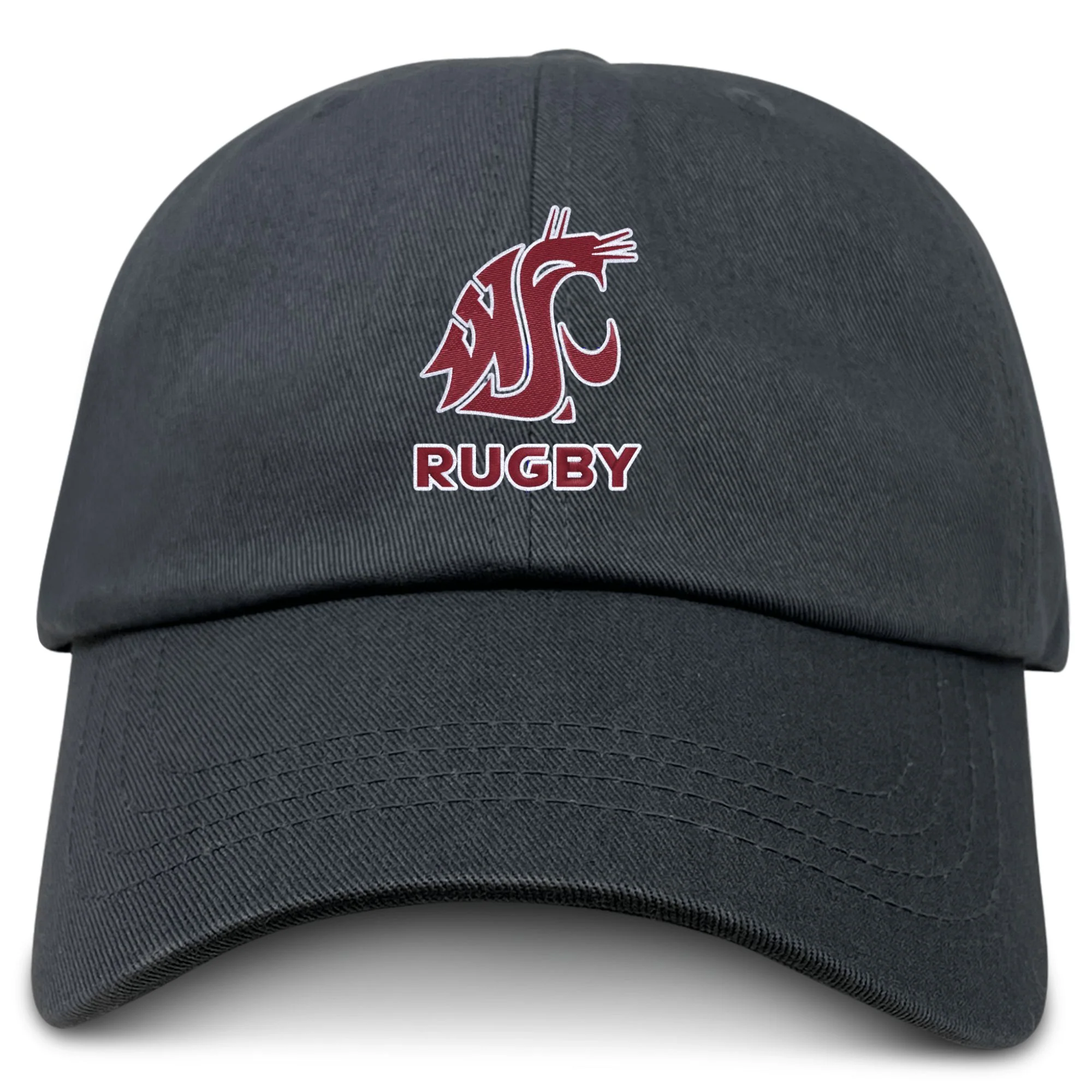 Washington State University Adult Low-Profile Cotton Twill Dad Cap - Image 2
