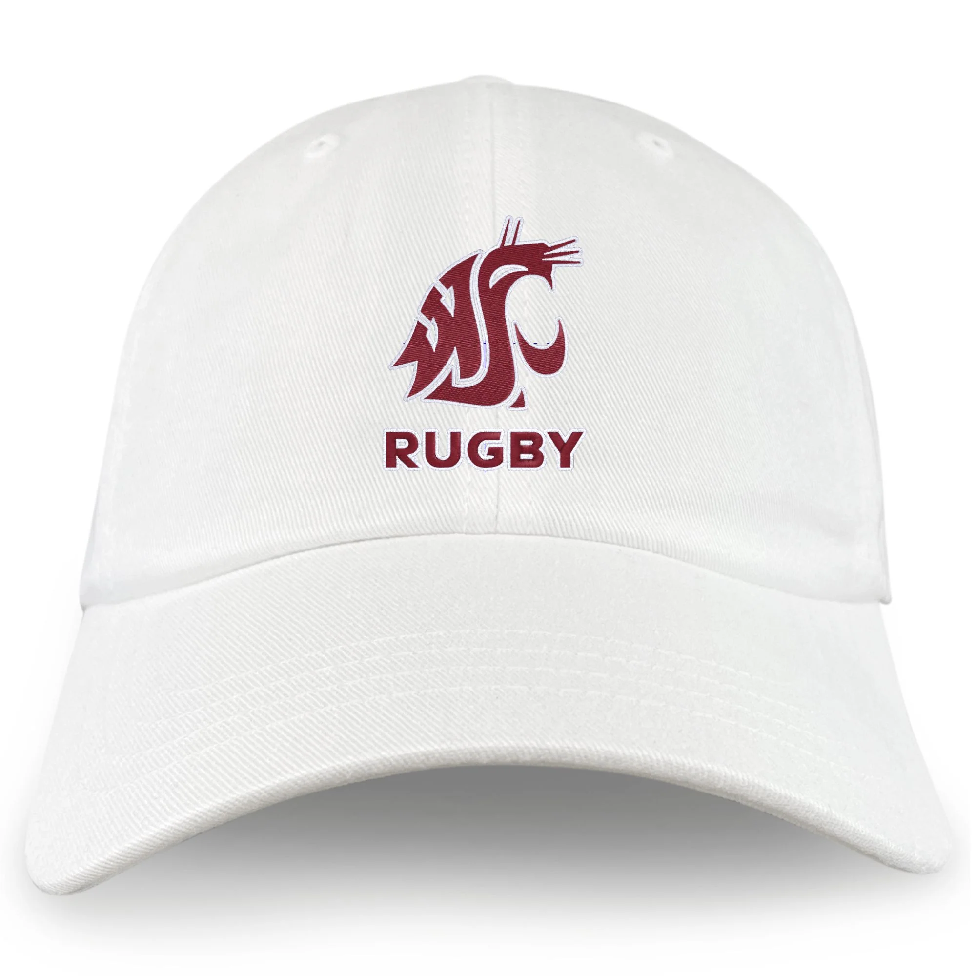 Washington State University Adult Low-Profile Cotton Twill Dad Cap - Image 3